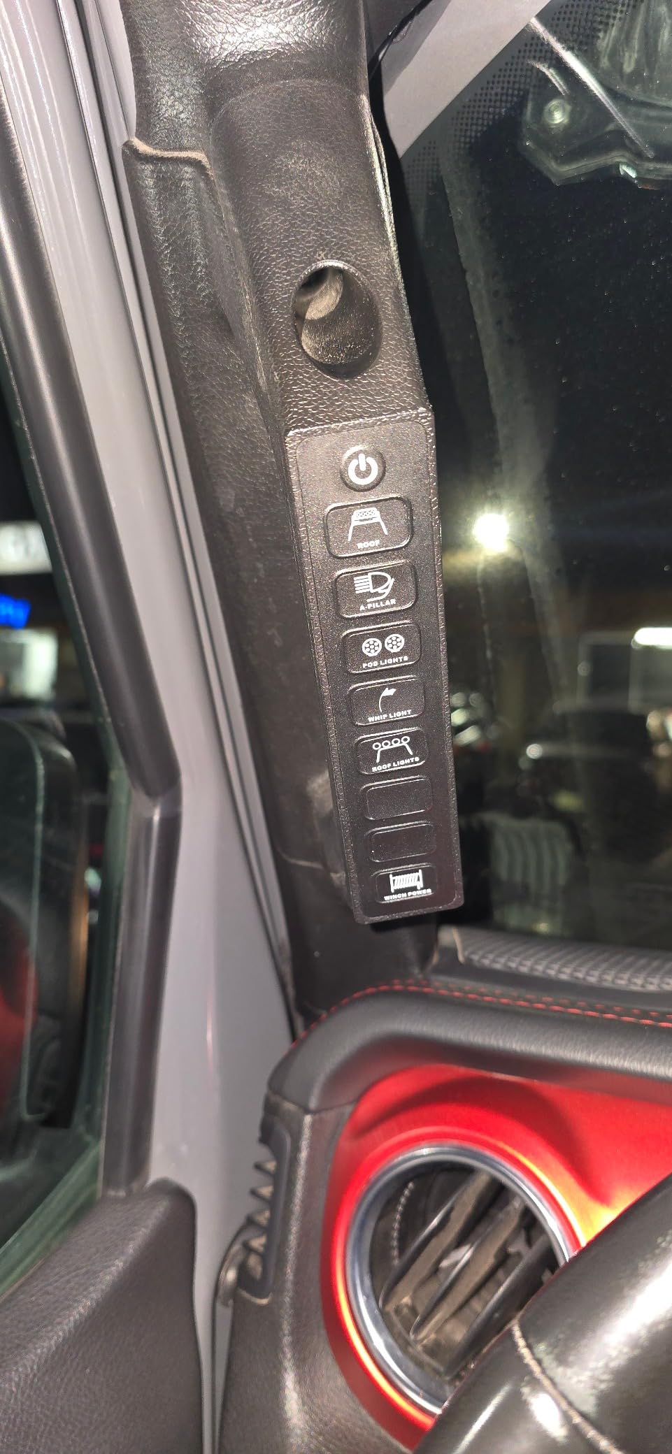 Voswitch JL800 Grab Handle Switch Panel for Jeep Wrangler JL 2018-2023 and Gladiator 2020-2023 customer photo 1