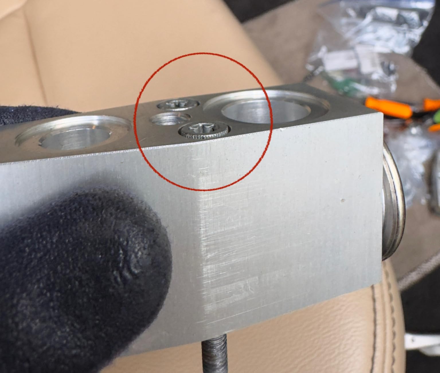 A-Premium AC Expansion Valve Compatible with Ford F-150 2009-2014, Expedition 2010-2014 5.4L & Lincoln Navigator 2010-2014 5.4L customer photo 1