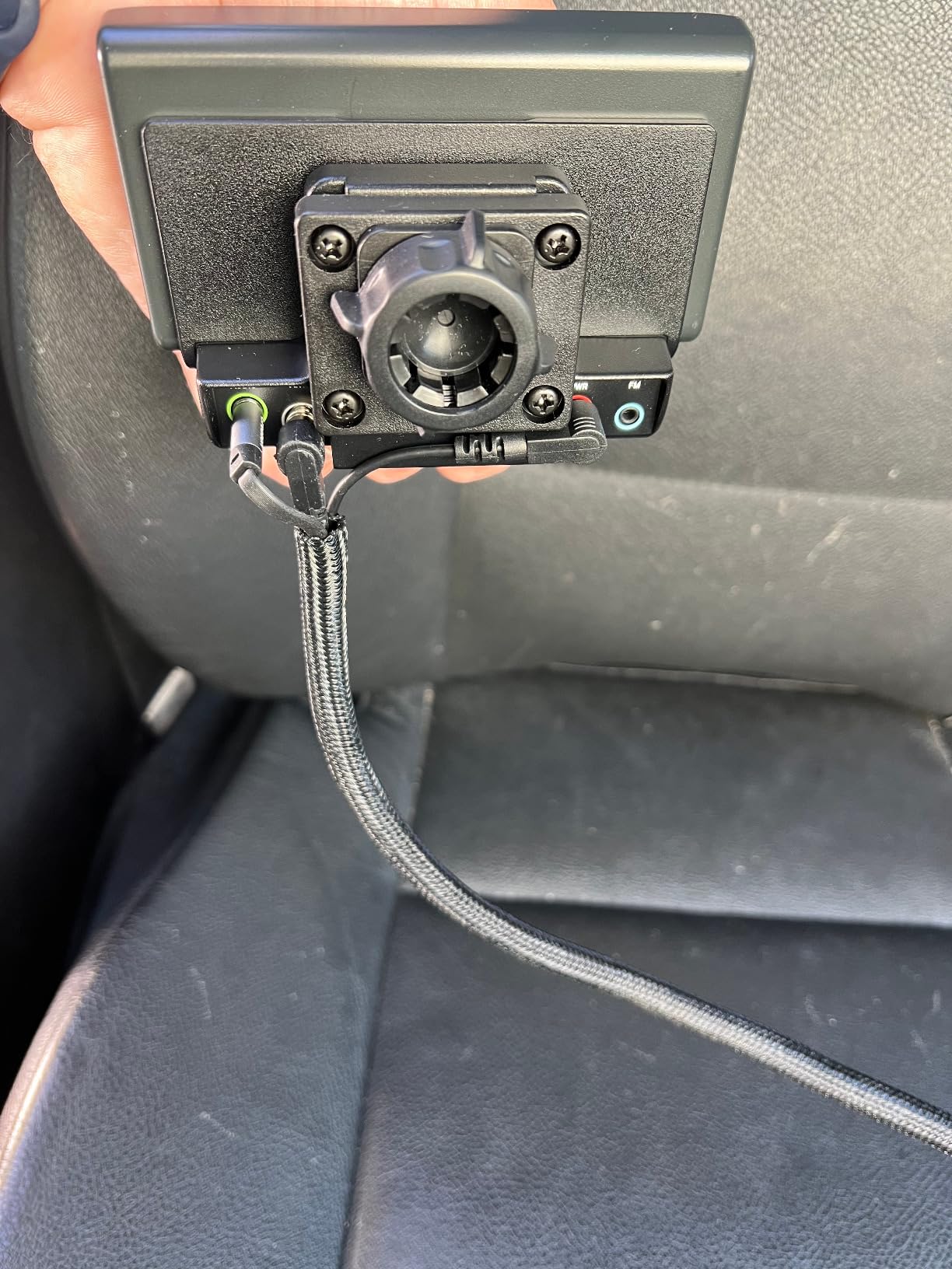 MGI SpeedWare Braided Split-Sleeve Wire Loom for High-Temperature Automotive Harness and Home Cable Management 10 feet (1/8in) customer photo 1