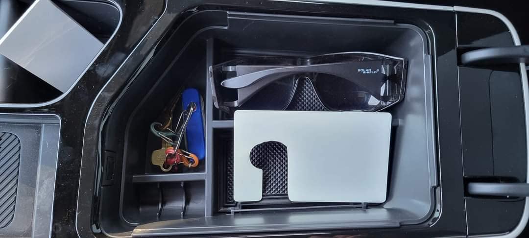 MARCHFA Center Console Organizer Tray Compatible for 2022 2023 2024 2025 2026 Kia EV6 Accessories customer photo 1