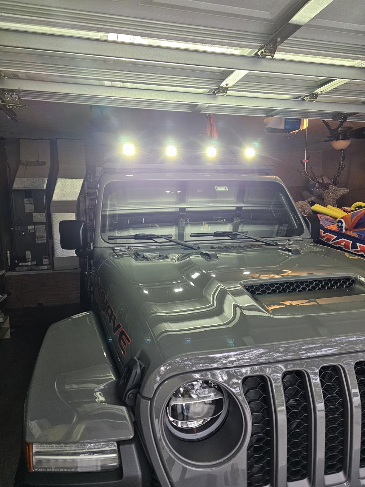 LED Lights Bar Remote Control Wiring Harness Kit 4 Leads DC12V On-Off Switch Power Relay Blade Fuse 14AWG Core Cable Wiring Harness Kit fit for LED Driving Lights Bar Work Auxiliary Lights customer photo 2