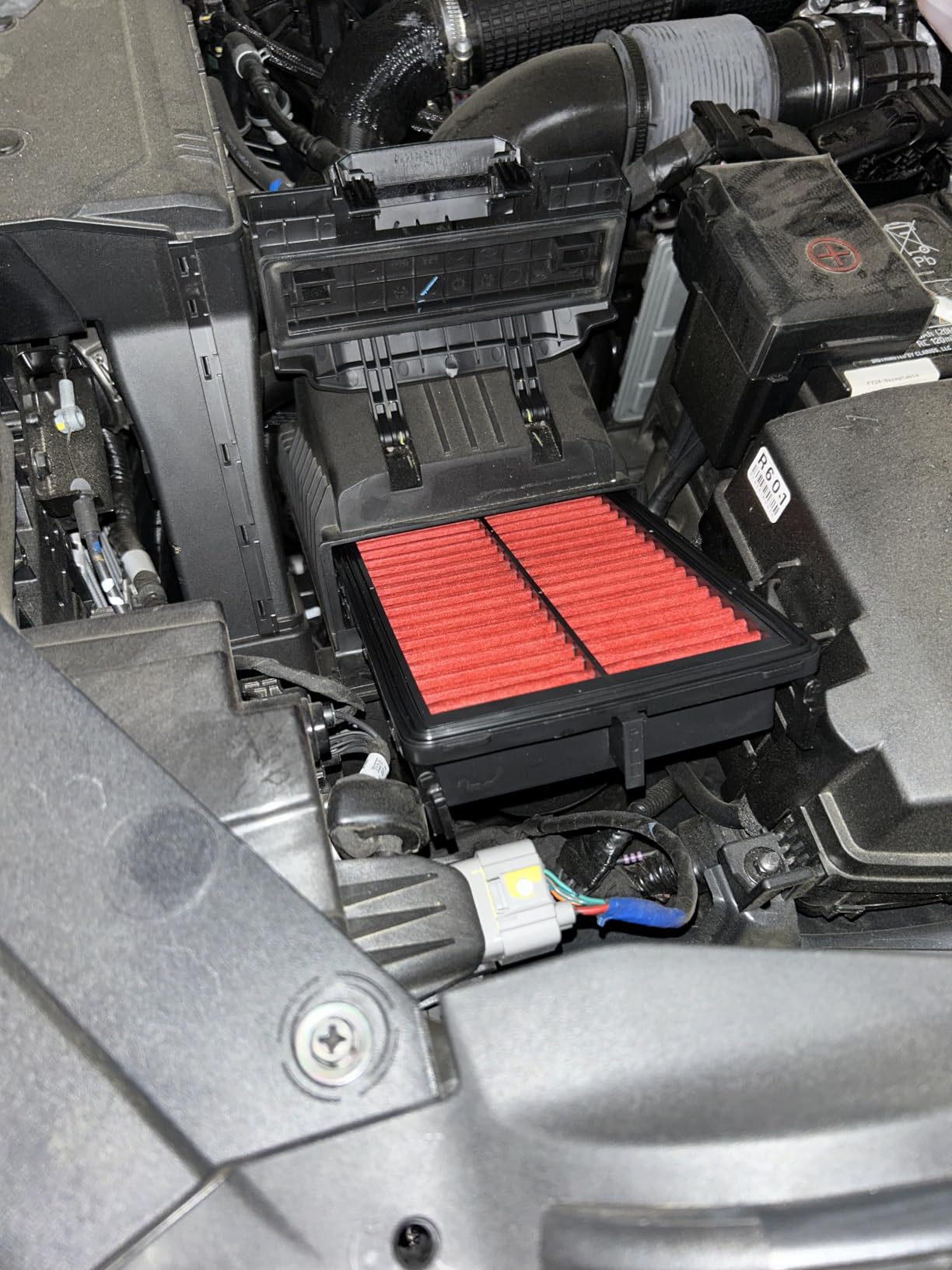 HIGHFLOW High Performance, Pre-Oiled Disposable Engine Air Filter PA99540X | Fits 2022-2025 Hyundai Tucson, 2021-2025 Santa Fe, 2023-2025 Kia Sportage, 2021-2025 Sorento, 2021-2025 K5 customer photo 2