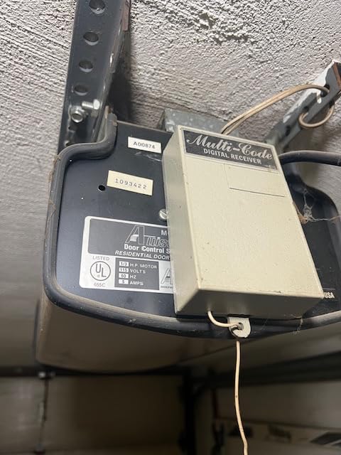 Universal Garage Door Opener Remote Compatible with LiftMaster Chamberlain Genie Craftsman Linear Wayne Dalton Overhead Garage Door Opener (2 Pack) customer photo 2