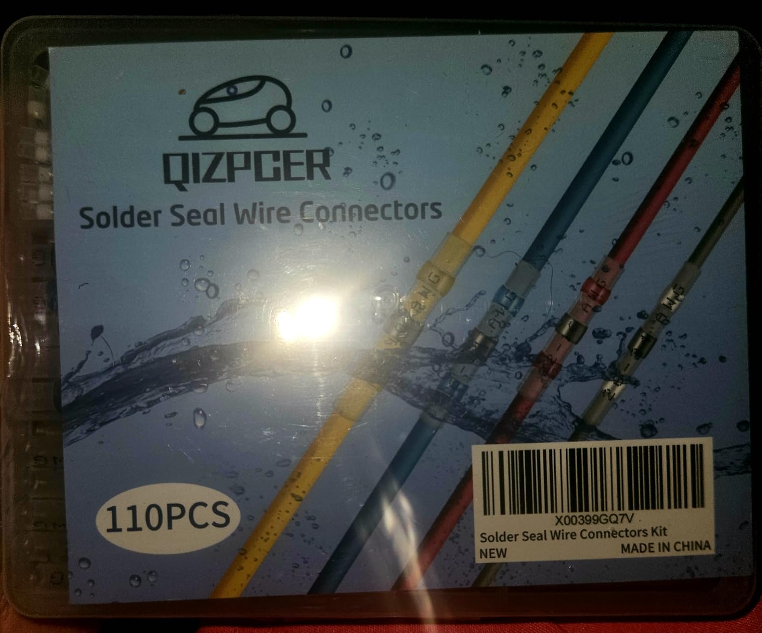 350 Pcs Solder Seal Wire Connectors Heat Shrink Butt Connectors Kit Marine Waterproof Wiring Electrical Cable Splice Terminals for Boat Automotive RV Trailer customer photo 1
