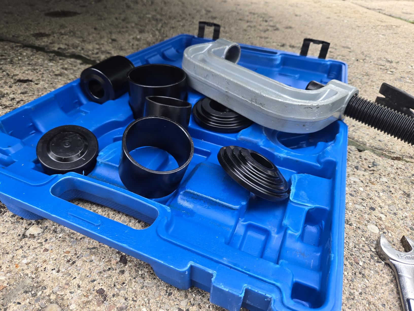 Ball Joint Press & U Joint Removal Tools | Heavy Duty Ball Joint Service Tool with 4-Wheel Drive Adapters for Most 2WD and 4WD Car Pickup and Light Truck customer photo 1
