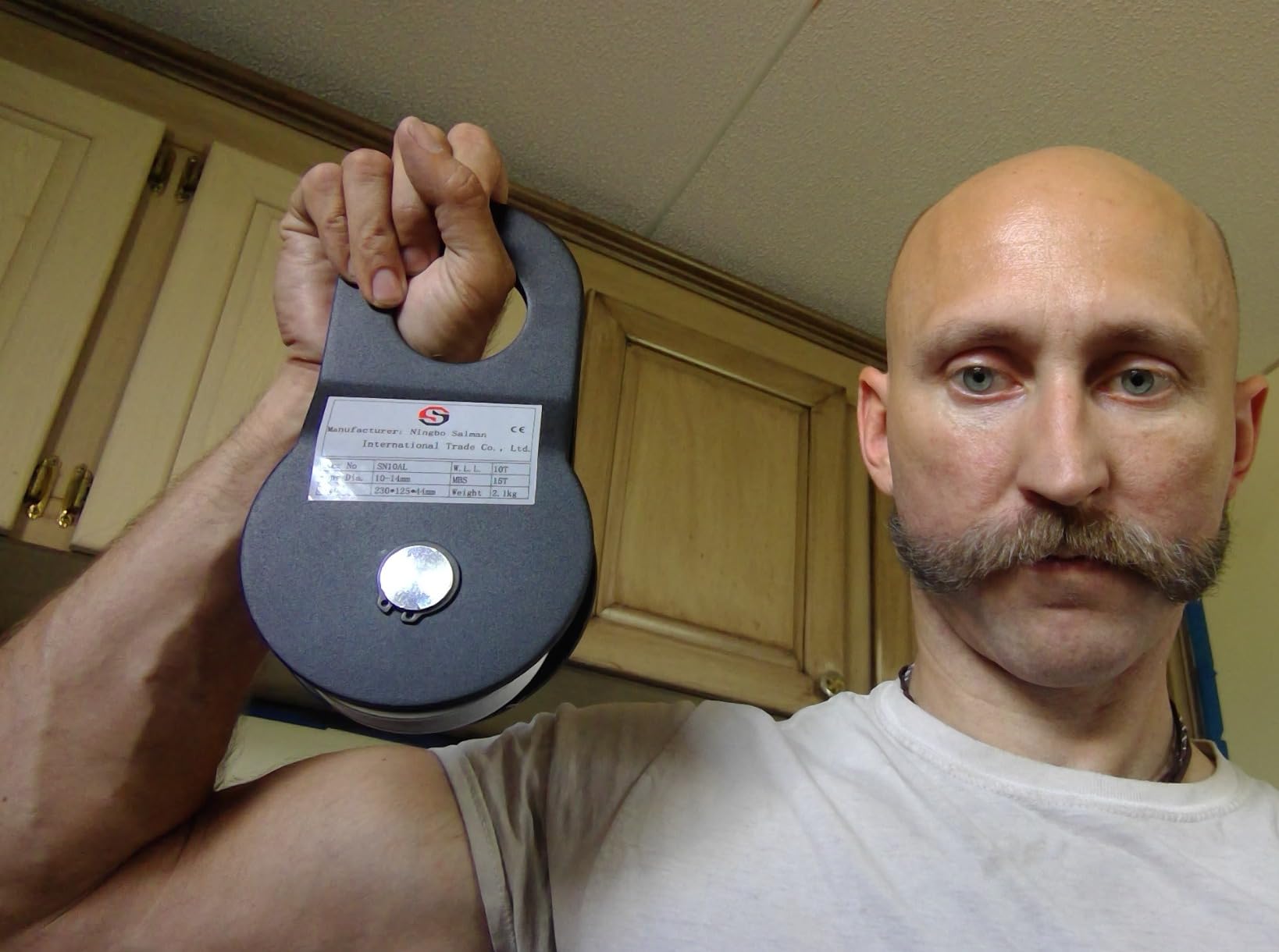 SALMAN 10 Ton Aluminum Wheel Snatch Block Pulley Blocks 22000 LBS Capacity Offroad Recovery Winch Accessory customer photo 1