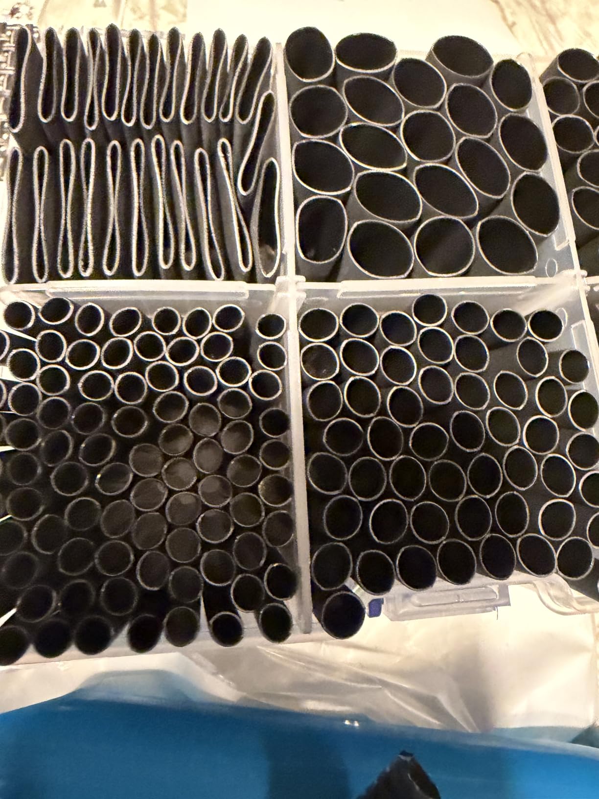 Heat Shrink Tubing Kit - 3:1 Ratio Adhesive Lined, Marine Grade Shrink Wrap Industrial Heat-Shrink Tubing - 240 PCS customer photo 1