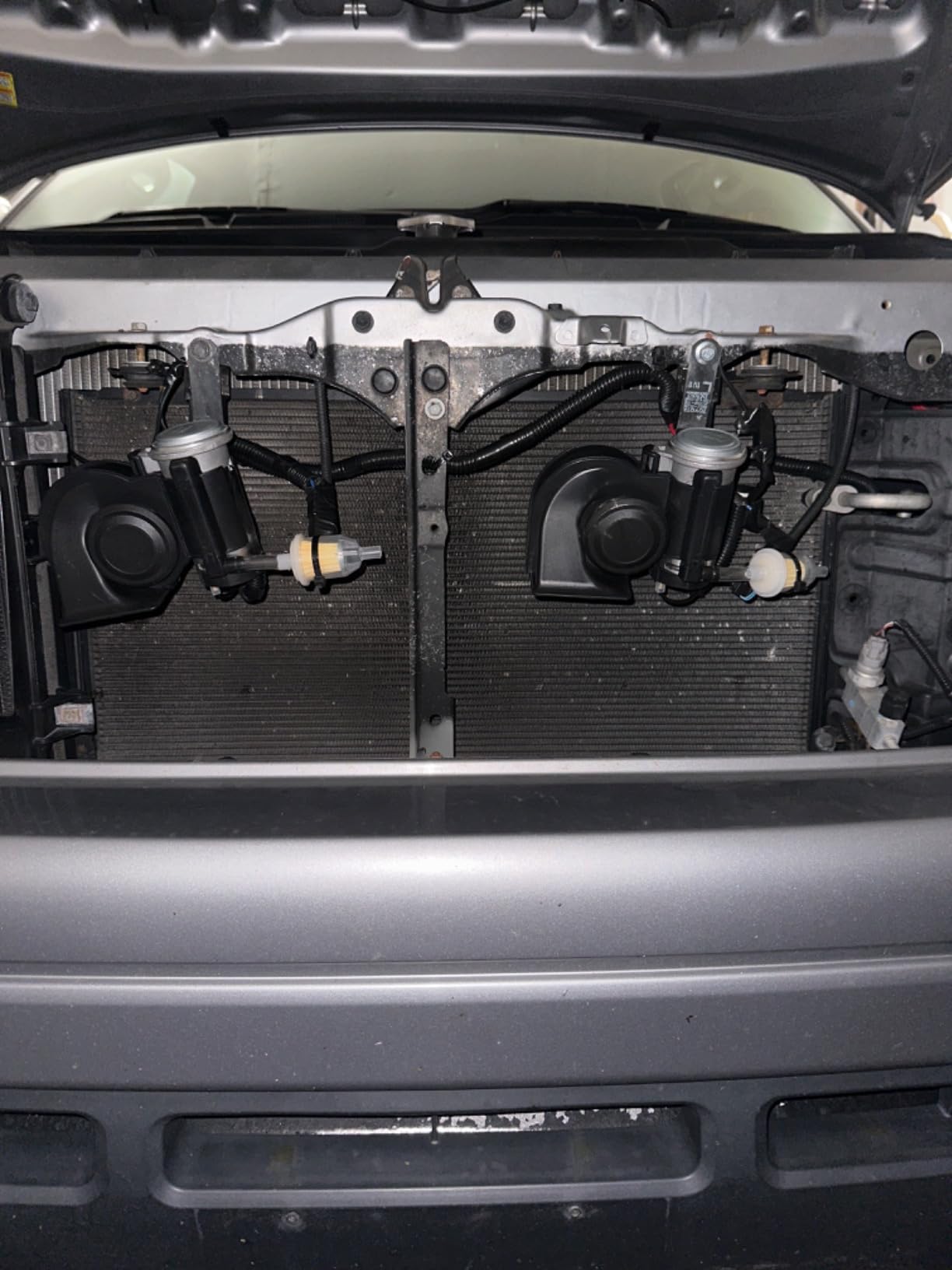 FARBIN Air Horn for Truck, Compact Electric Train Horn, Car Horn 12V 150db Super Loud with Wiring Harness, for Any 12V Vehicles. 2PCS customer photo 1