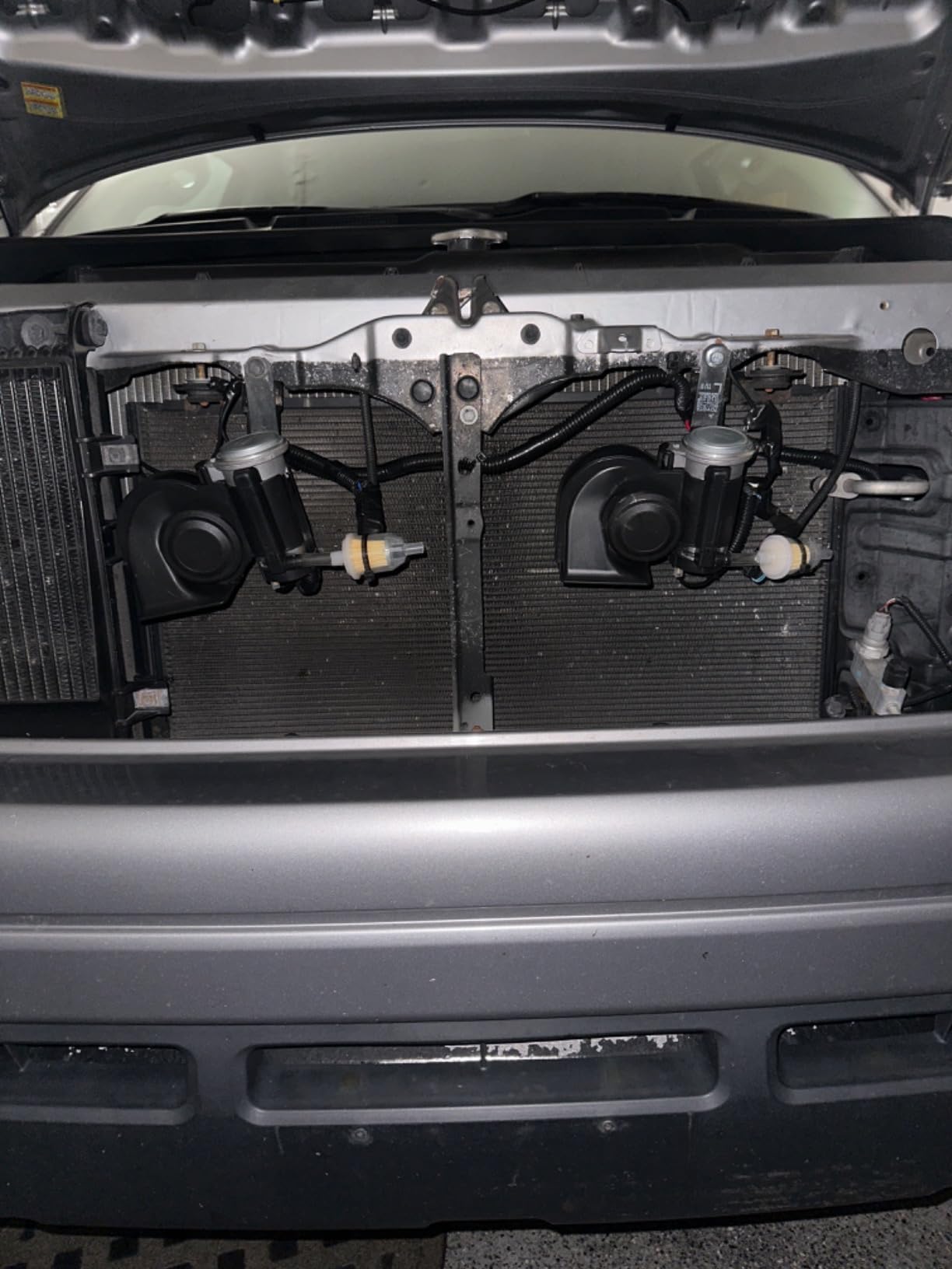 FARBIN Air Horn for Truck, Compact Electric Train Horn, Car Horn 12V 150db Super Loud with Wiring Harness, for Any 12V Vehicles. 2PCS customer photo 2