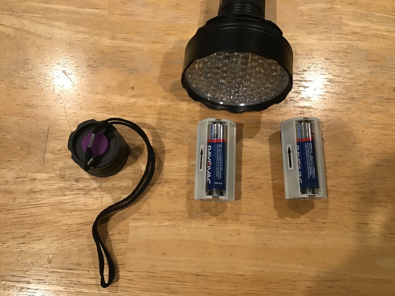 Lichamp AC Leak Detector Kit Automotive, Refrigerant Freon Leak Detector with AC UV Light and Protective Glasses, LB01 customer photo 2