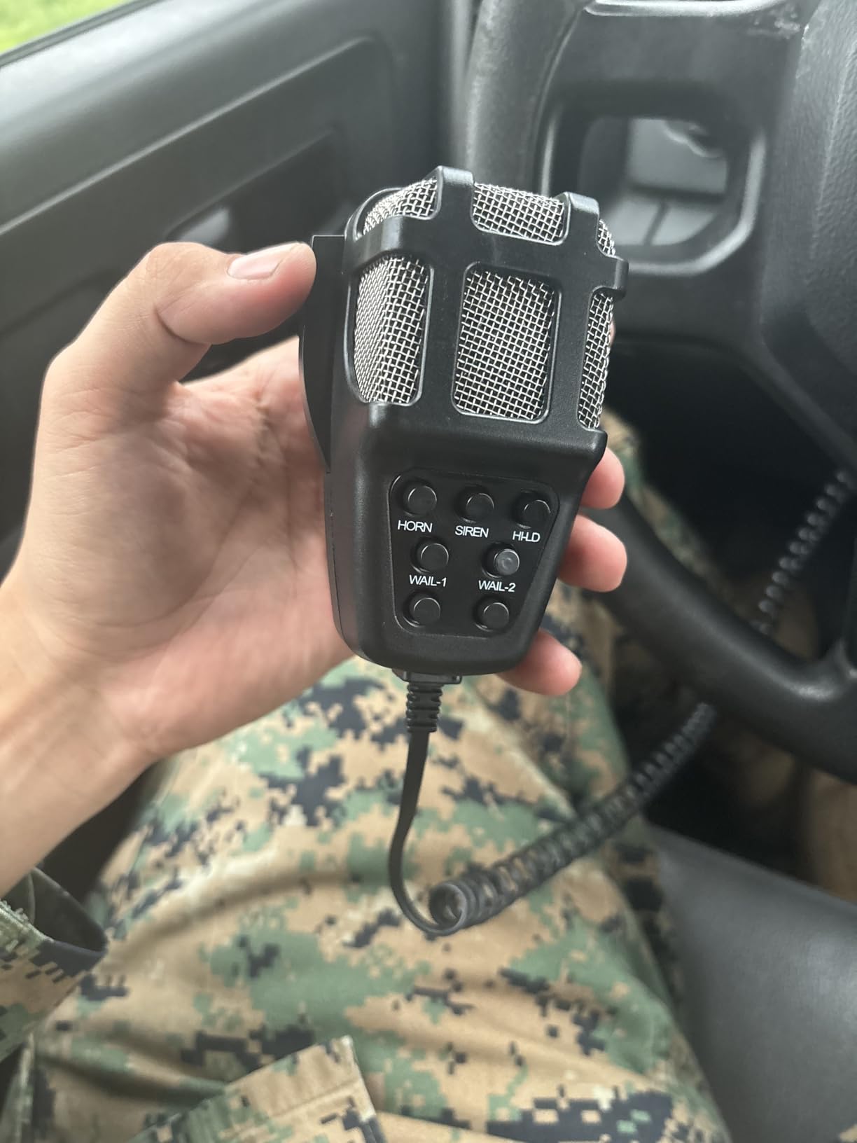 Alarm Horn Siren PA Speaker Mic System, BANHAO 100w 12v 7 Sound Loud Car Alarm Police Car Siren Speaker System Emergency Amplifier Kit customer photo 1