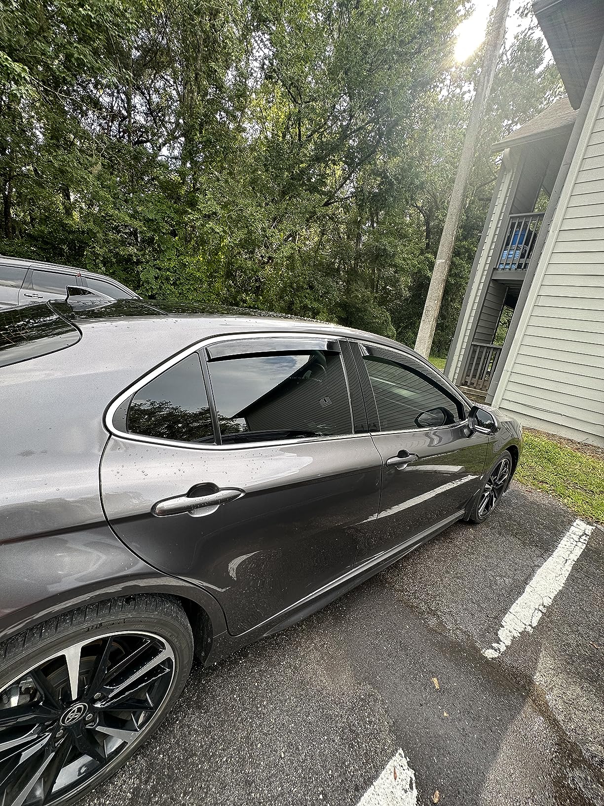 Extra Durable Window Deflectors in-Channel Window Visors Rain Guards Fit for Toyota Camry 2018-2024, Sun Visors, Wind Vent for Shades, Exterior Car Accessories - 4pcs. AG0114 customer photo 2