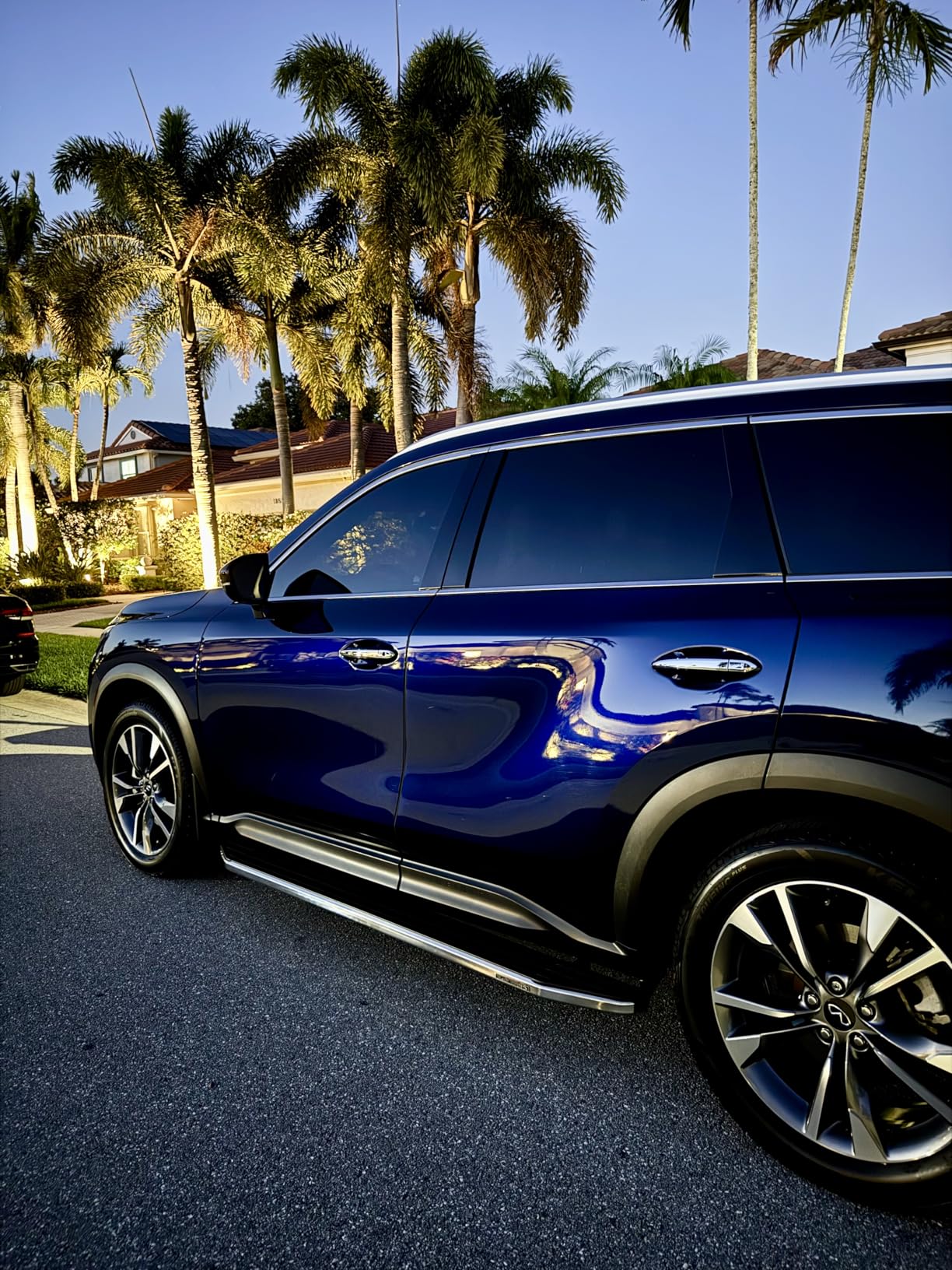 Black Horse Premium Running Boards Black Compatible with 2022-2026 Nissan Pathfinder|2022-2026 Infiniti QX60-PR-NI372 customer photo 2