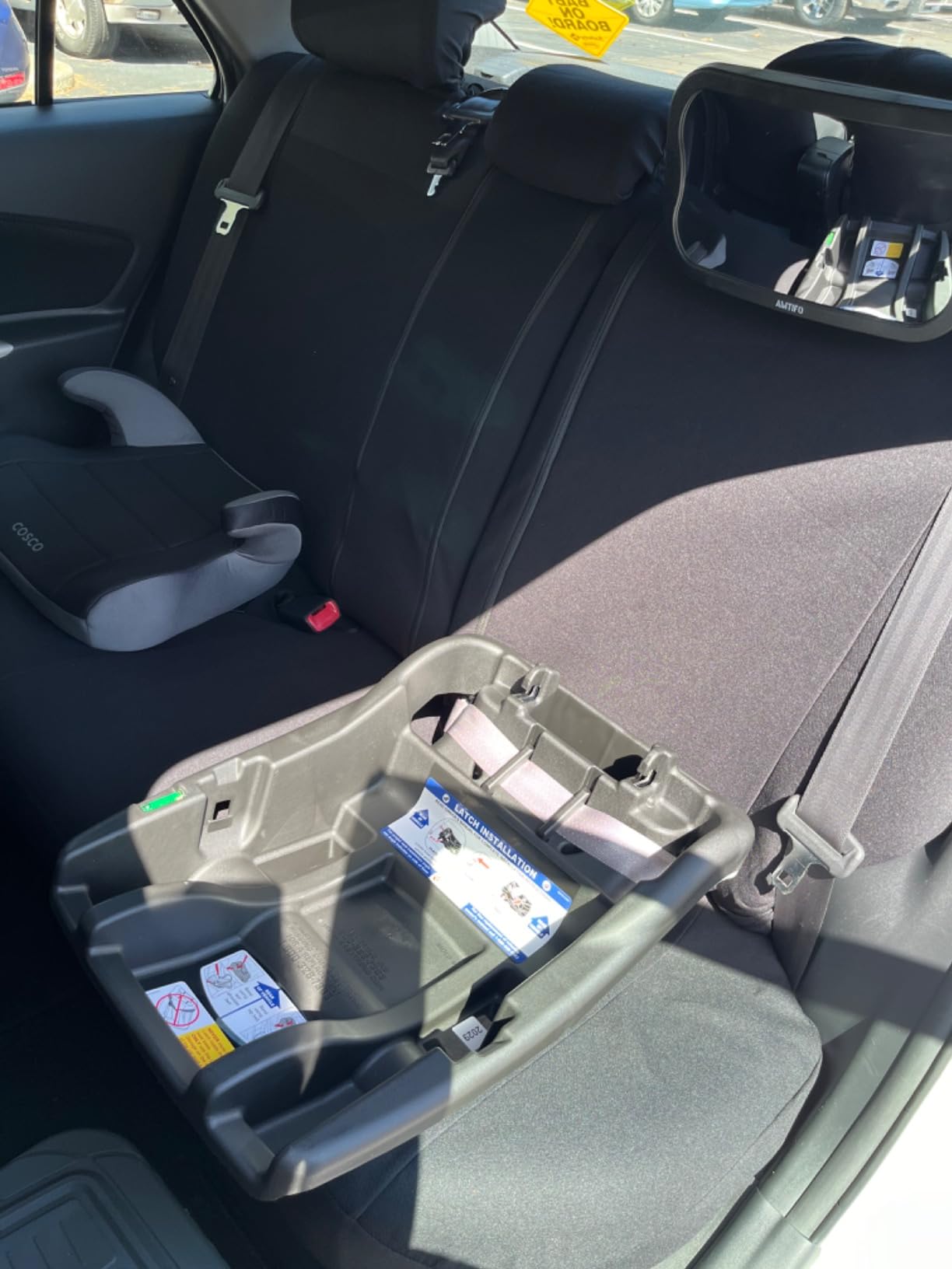 Baby Trend EZ-Lift Plus Infant Car Seat Base, Black - Secure Click-in Attachment customer photo 1