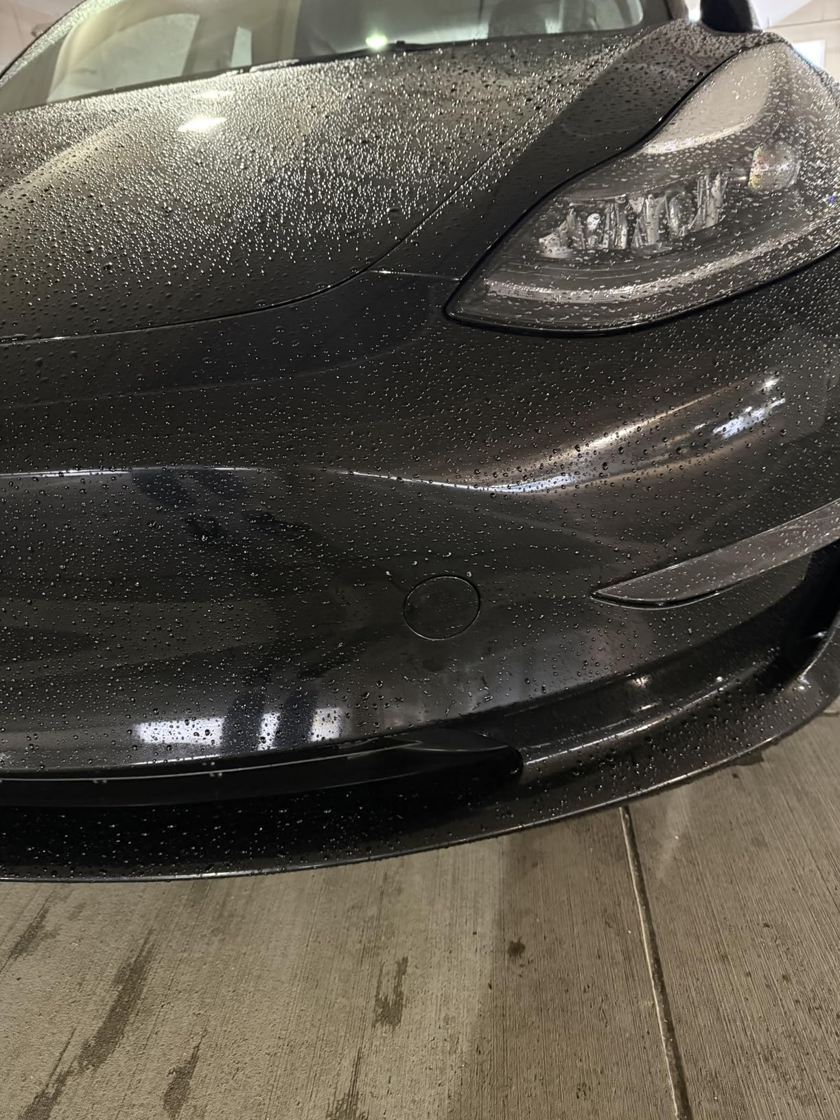 Front Bumper Tow Hook Cover Towing Eye Cap Fit for Tesla Model 3 2017 2018 2019 108417300E 1084173-00-E (White, Left Driver Side) Xinpinsai customer photo 1