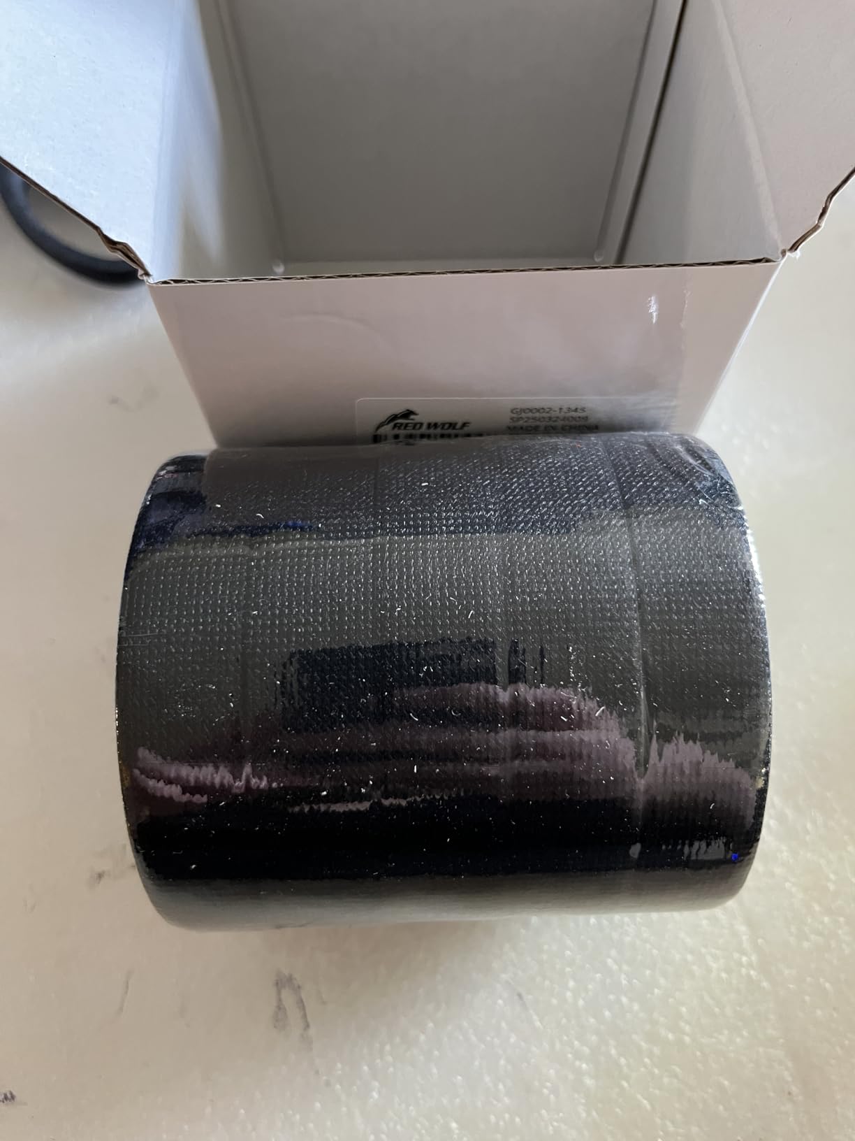 RED WOLF Wiring Harness Tape High Temp Wire Cable Loom Self-Adhesive Fabric Tape for Electrical Automotive Engine Harness Wrap Protection customer photo 2