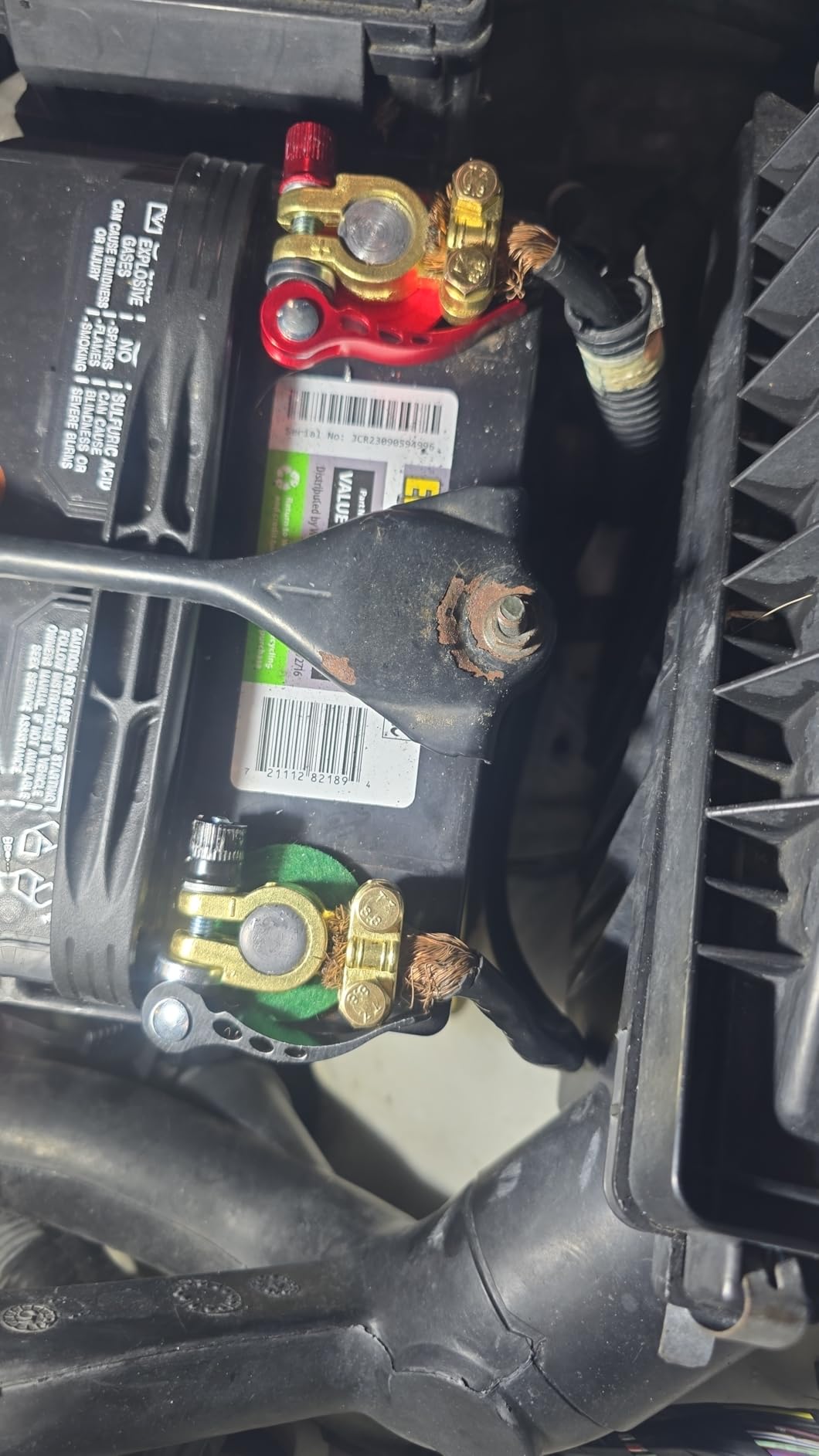 Battery Terminal Clamp Connectors, 2PCS Car Battery Terminal Connector, Quick Disconnect and Release Positive Negative Clamps Power, Terminals & Ends customer photo 1