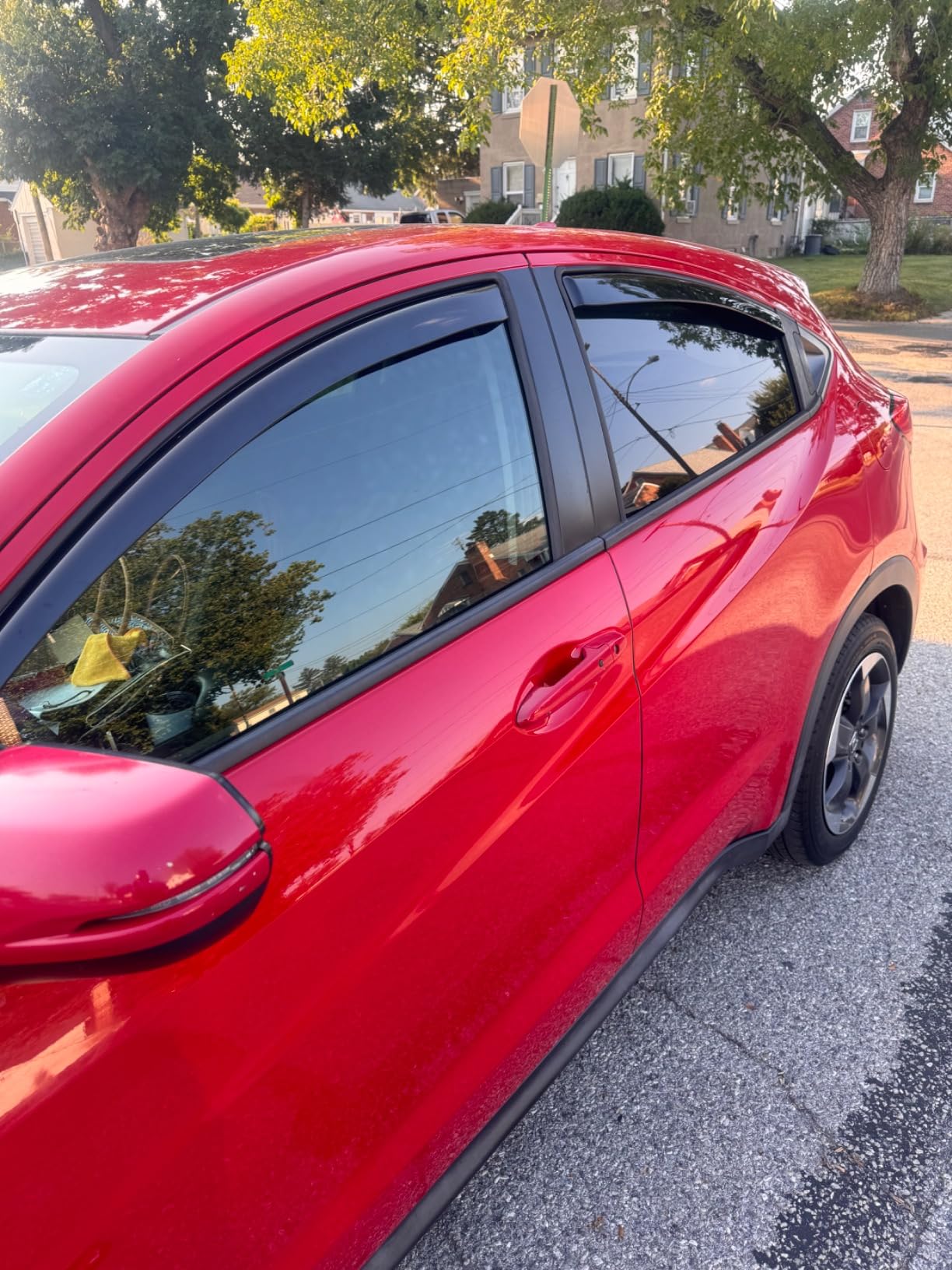 Voron Glass in-Channel Extra Durable Rain Guards for Honda HR-V 2016-2022, Window Deflectors, Vent Window Visors, 4 Pieces - 200312 customer photo 1