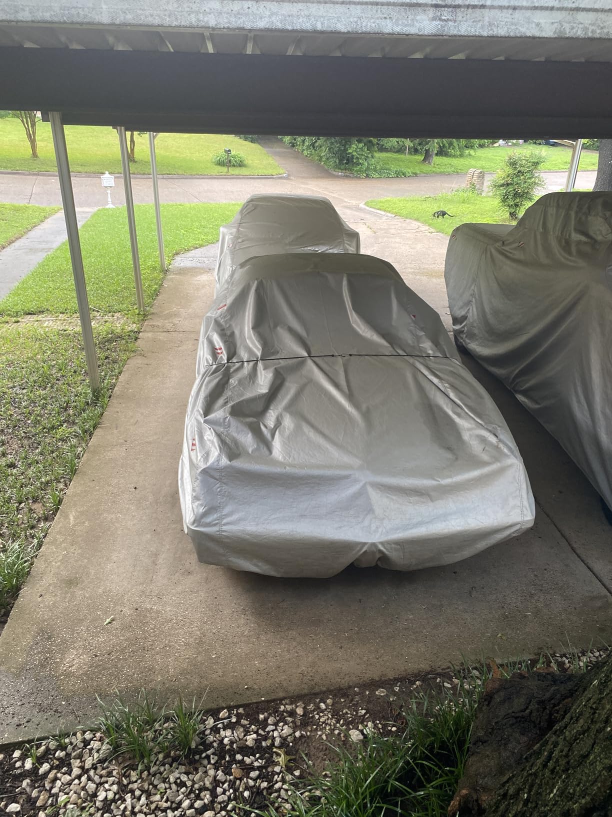 Car Cover Gust Straps with Heavy Duty Clips, UV-Resistant Cover Wind Protector, Protect Your Car Cover from Blowing Off in High Winds customer photo 1