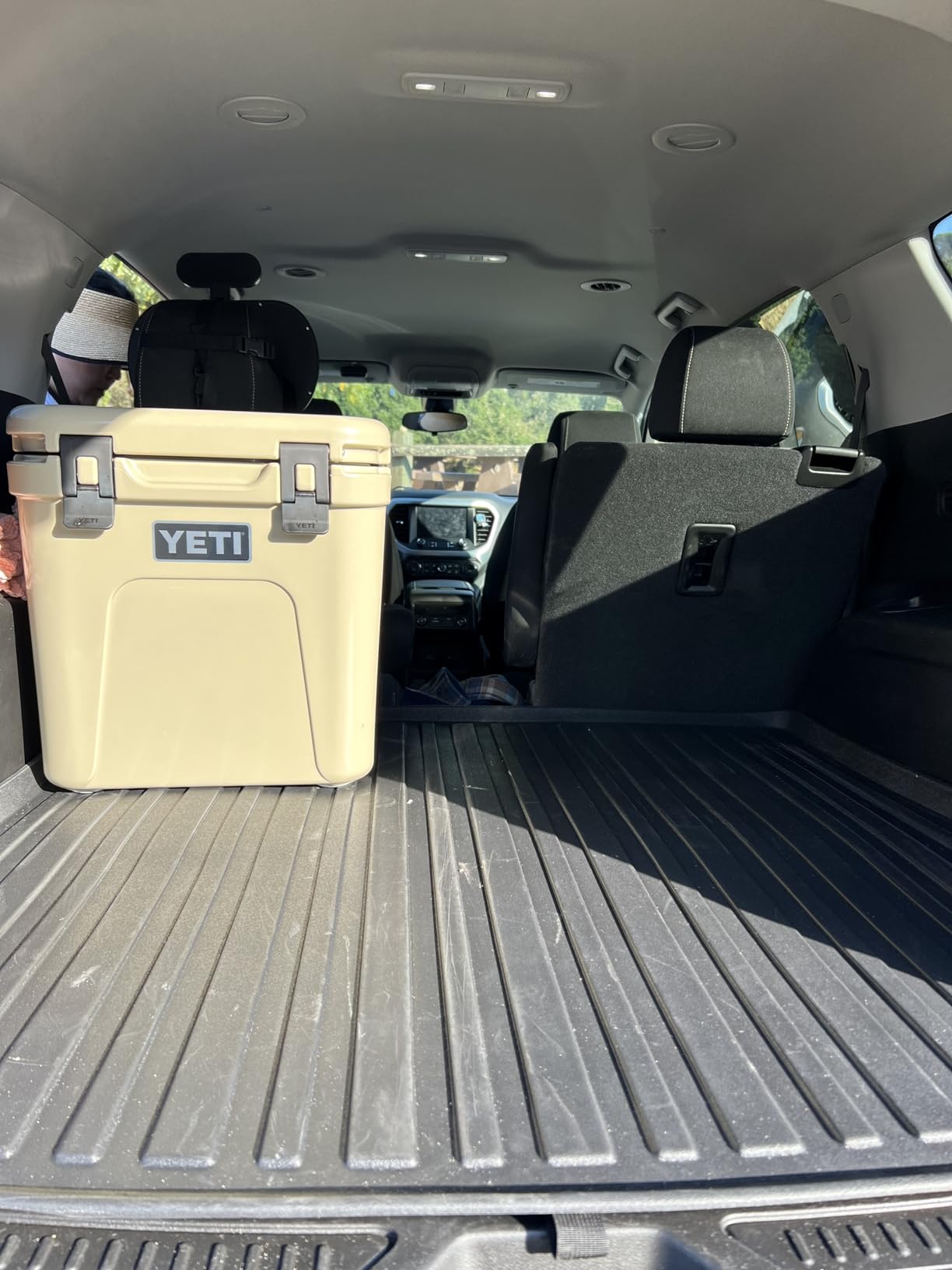 Premium Cargo Liner for GMC Acadia Denali SLE SLT AT4 2017-2023 - 100% Protection - Custom Fit Car Trunk Mat - All-Season Black Cargo Mat - 3D Shaped Laser Measured Trunk Liners customer photo 1