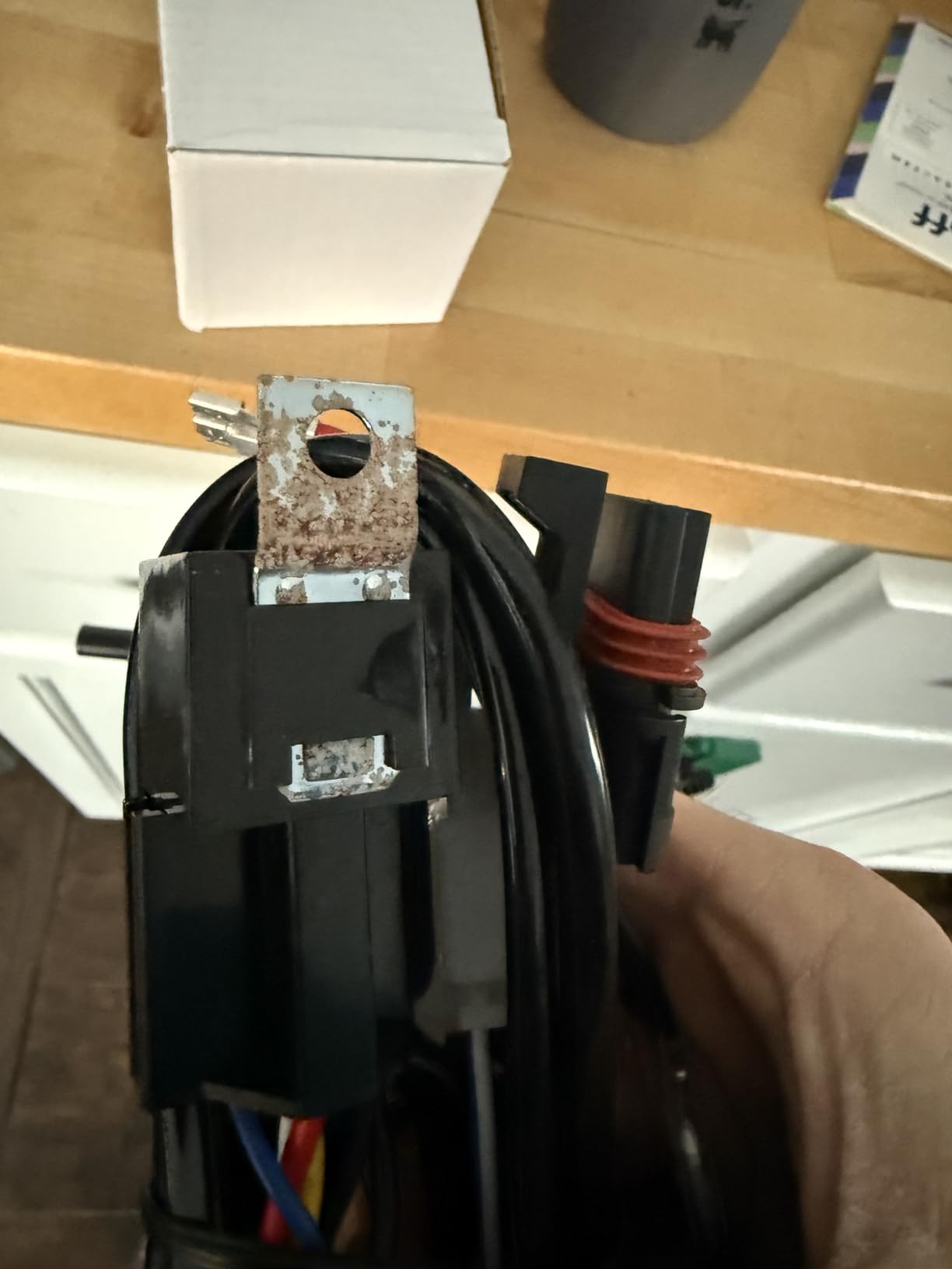 WeiSen 180W Plug & Play Spot Lights Wiring Harness Kit with Pulse Power Bar Plug Connector Relay Fuse 16AWG 2 Lead 12V On Off Rocker Switch Compatible with Polaris RZR General Ranger Pulse Bus bar customer photo 1