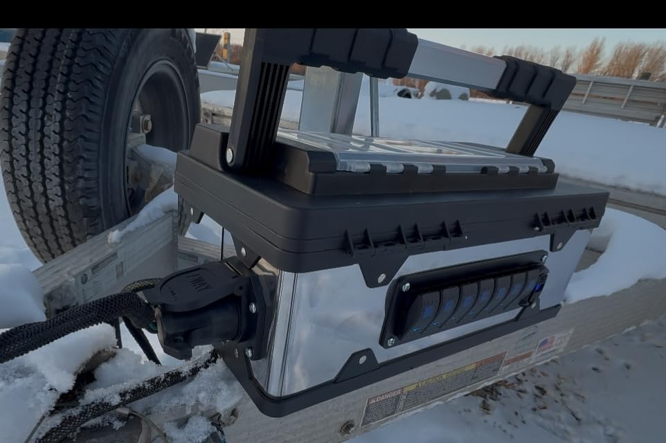 7 Gang Rocker Switch Panel Marine Boat Toggle Switch Panel Waterproof with USB Charger Voltmeter 12V 24V DC for Automotive Vertical UTV Truck customer photo 2