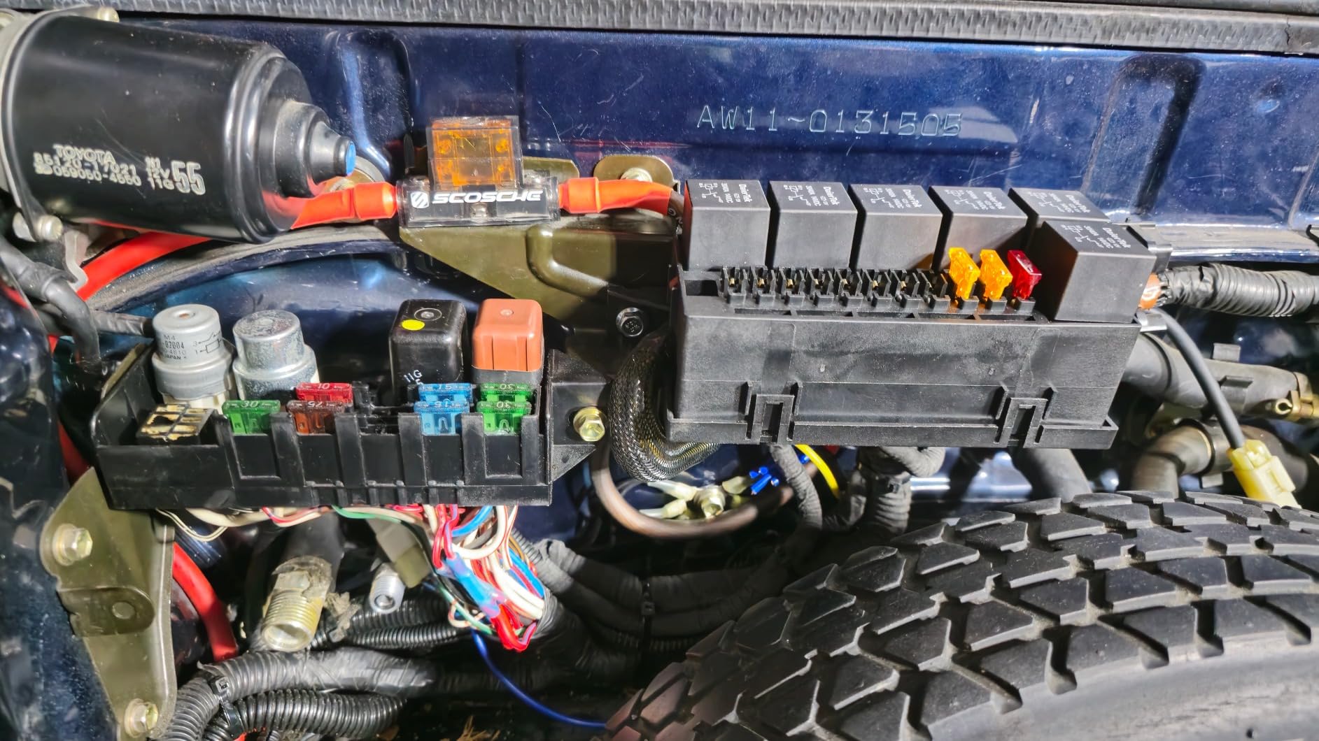 12V Fuse Relay Box with 6 Relays and 11 Way ATC/ATO Blade Fuses, Pre-Wired Fuse and Relay Box 12 Volt Relay Fuse Box Block for Automotive Marine Boat customer photo 2