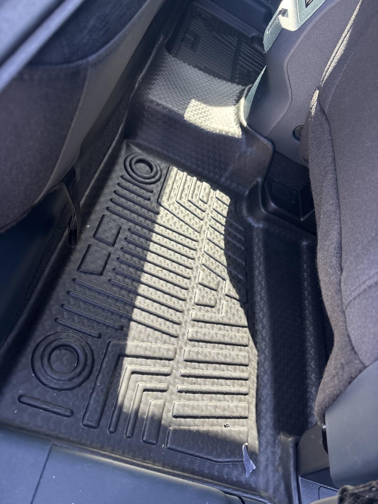 Mixsuper Floor Mats for Volkswagen ID.4 2021-2025 2026, Car Mat for VW ID4 All Weather Trunk Mat and 2 Row Floor Liners Accessories Set Black customer photo 1