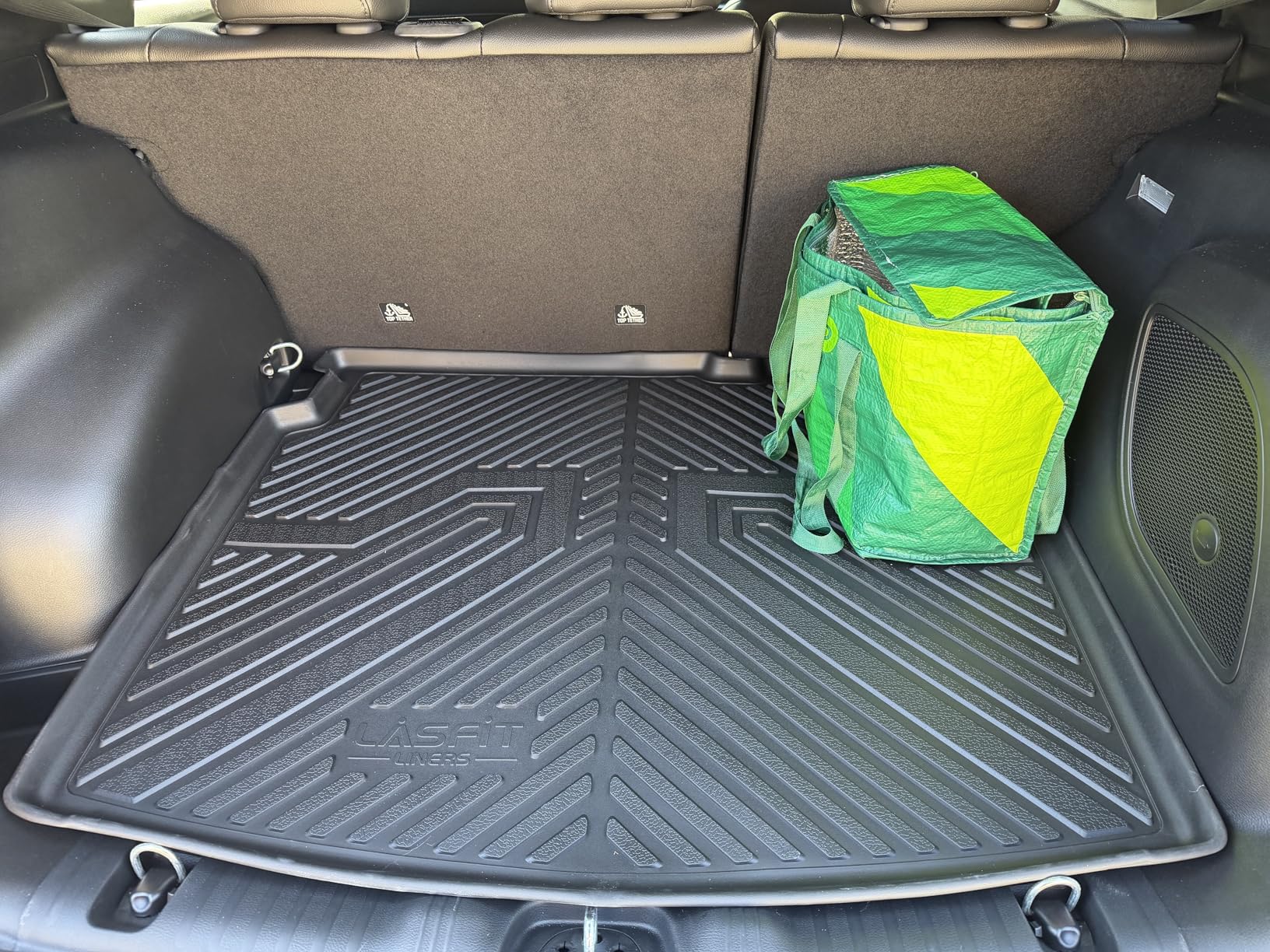 LASFIT Floor Mats & Trunk Mat for Jeep Grand Cherokee WL 2022-2025 2026 5-Seat (Include 4xe, NOT for L), All Weather TPE Custom Fit Car Mats Floor Liners Cargo Liner Cargo Mat Black customer photo 1