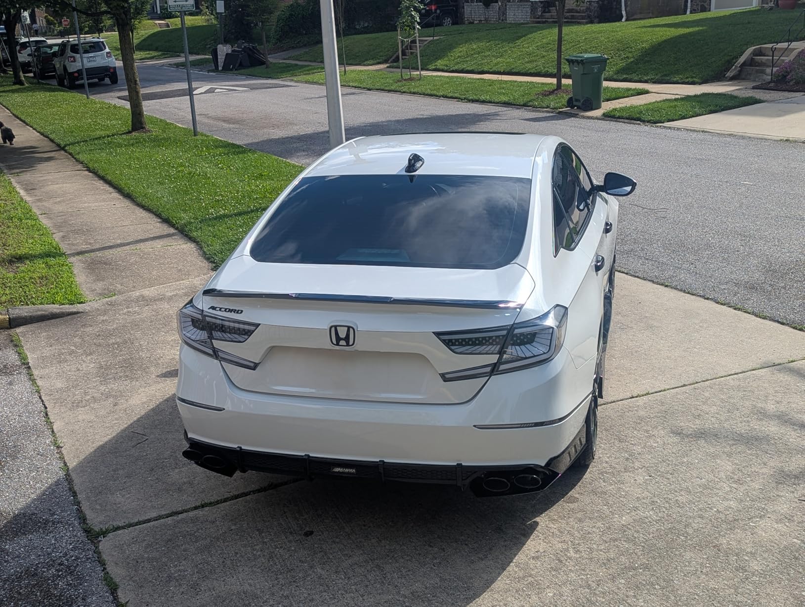 Trunk Spoiler Wing Compatible with Honda Accord 10th Gen 2018-2022, Trunk Lip Spoiler with ABS Plastic for 4 Door Sedan Automotive Exterior Accessories (Glossy Black) customer photo 1
