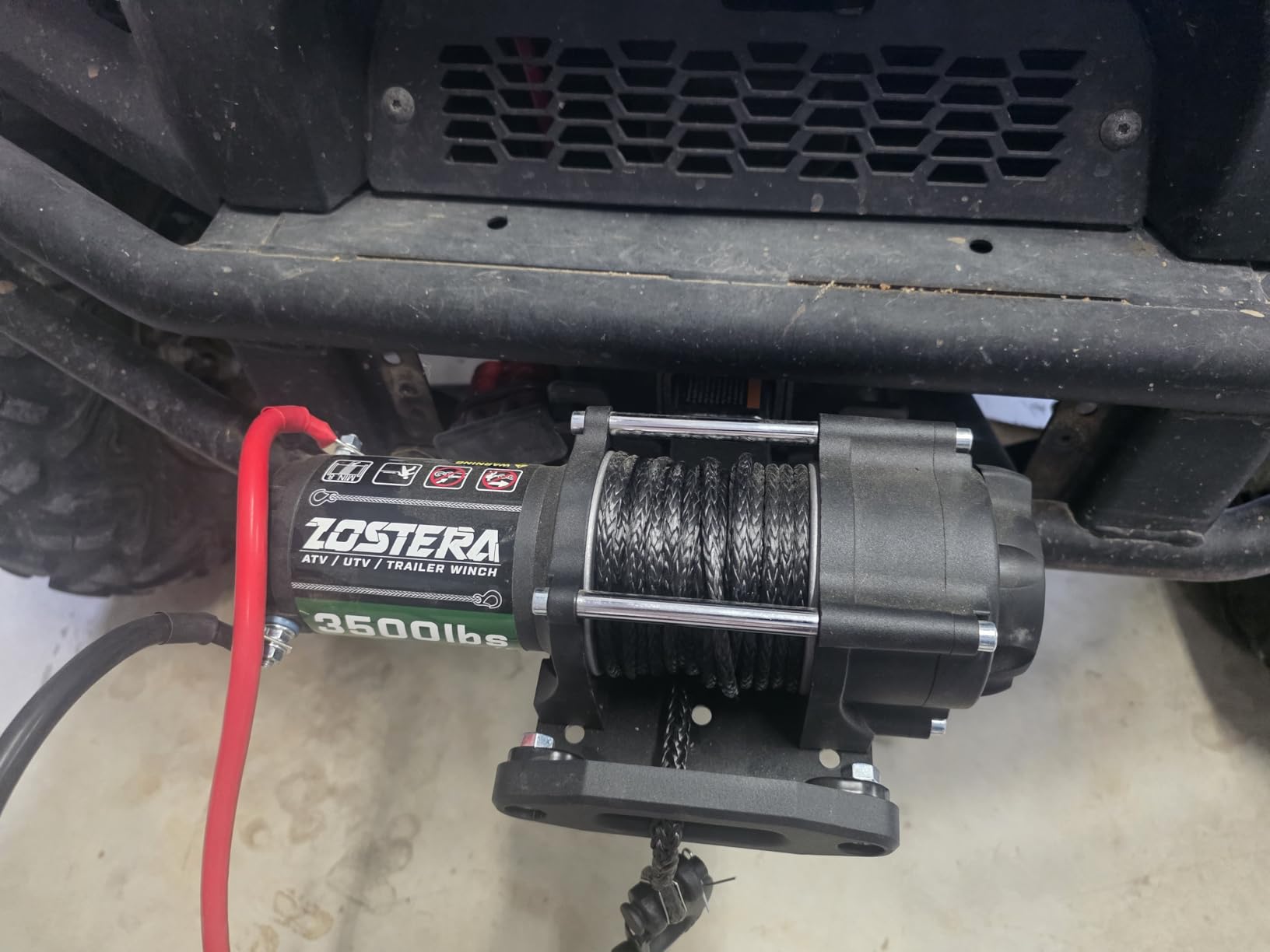 MaxxHaul 50688 Universal Hitch Winch Mount for ATV UTV and Truck with 2