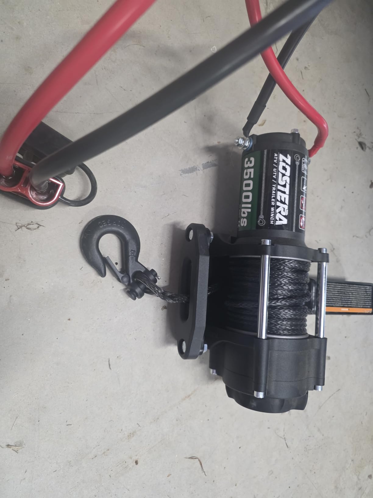 MaxxHaul 50688 Universal Hitch Winch Mount for ATV UTV and Truck with 2