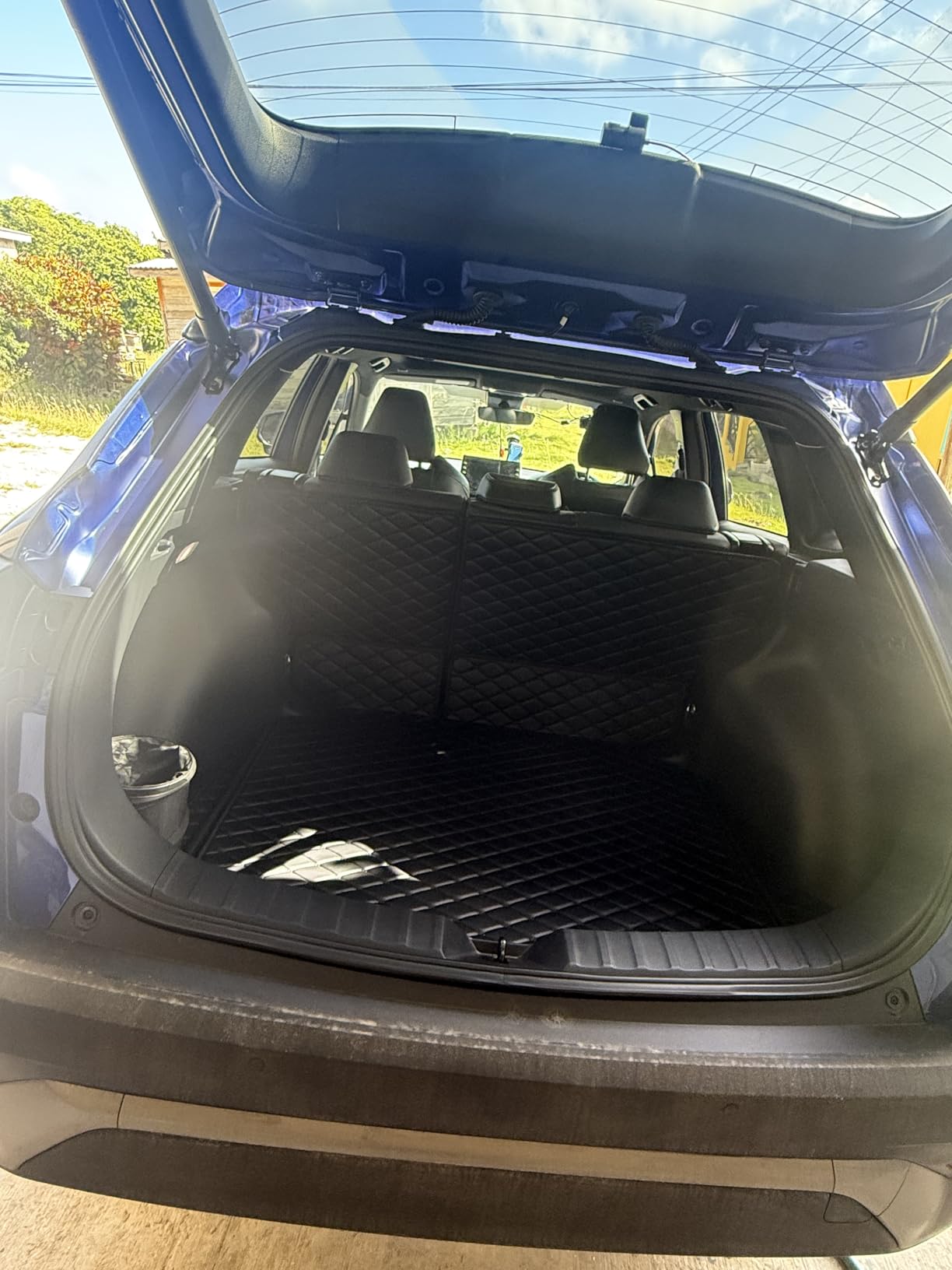 Cargo Mat for 2022-2025 Toyota Corolla Cross Trunk Mat & Rear Backrest Mat Cargo Liners All Weather Waterproof Accessories customer photo 2