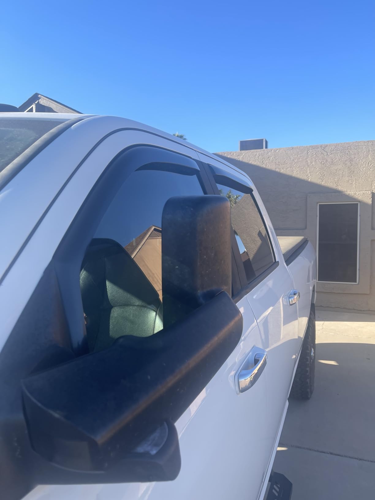 CLIM ART in-Channel Incredibly Durable Rain Guards Compatible with F150 2021-2026 SuperCrew customer photo 2