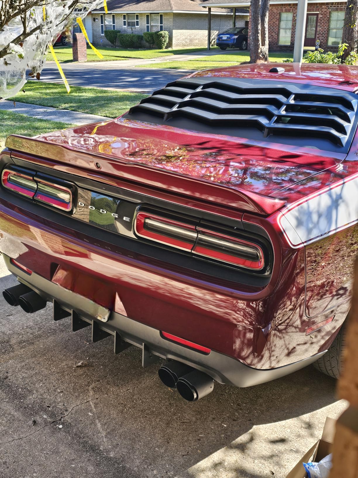A-KARCK Carbon Fiber Exhaust Tip 2.5