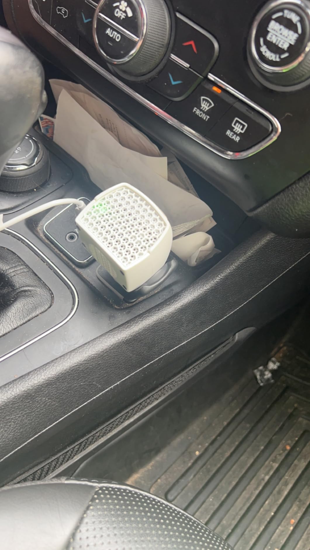 Micro3 Ozone Generator Air Purifier for Cars, Trucks, RVs, UTVs, Boats | Car Odor Eliminator and Air Freshener to Deodorize & Remove Smoke, Pet, Musty Odors (White) customer photo 1