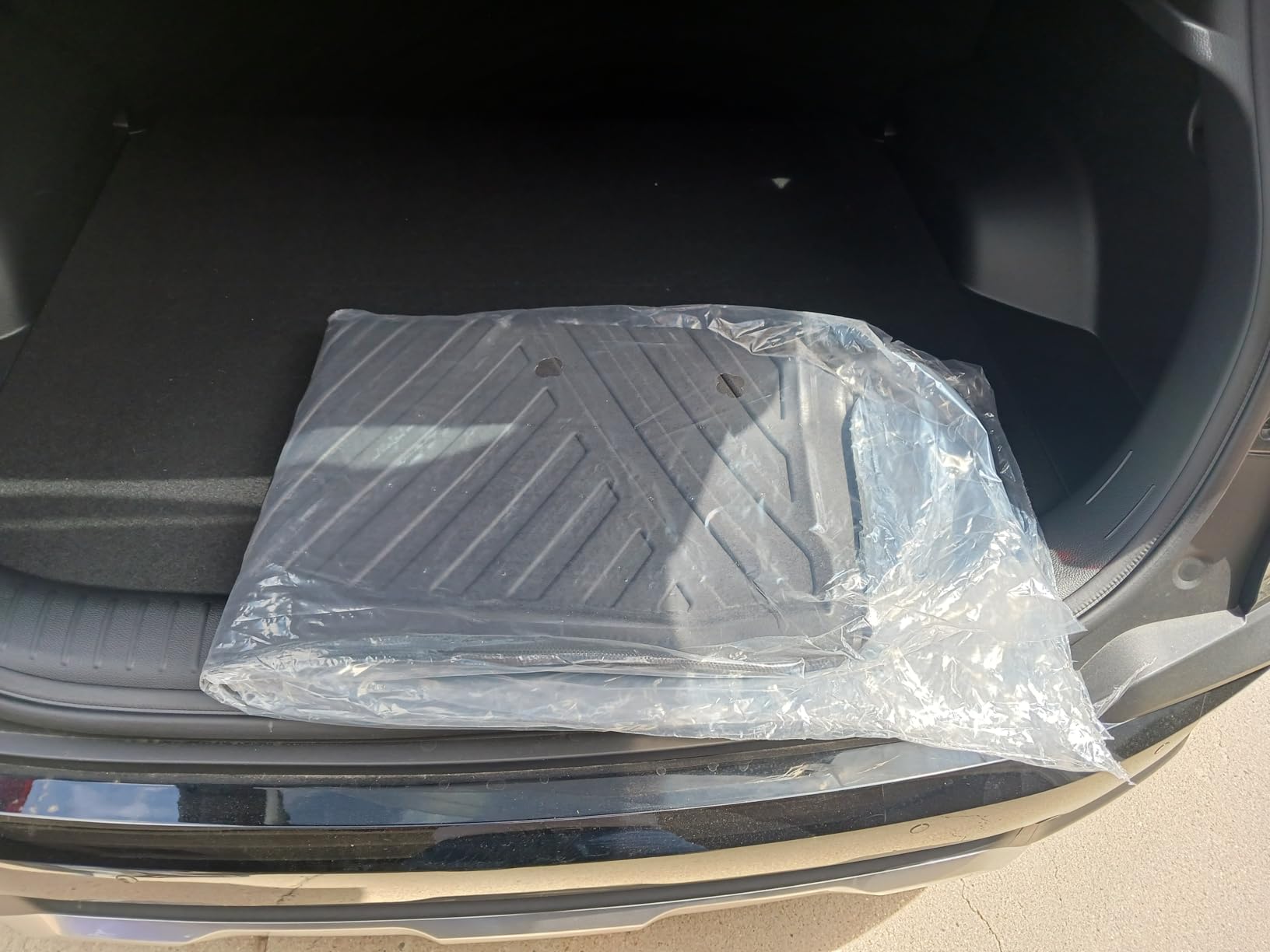 Powerty Cargo Liner for 2023 2024 2025 2026 Honda CRV Accessories (Include Hybrid), Fit Cargo Deck in Upper Position CR-V Cargo Mat, All Weather Car Rear Trunk Mat Cargo Protector (Not for Gasoline) customer photo 2