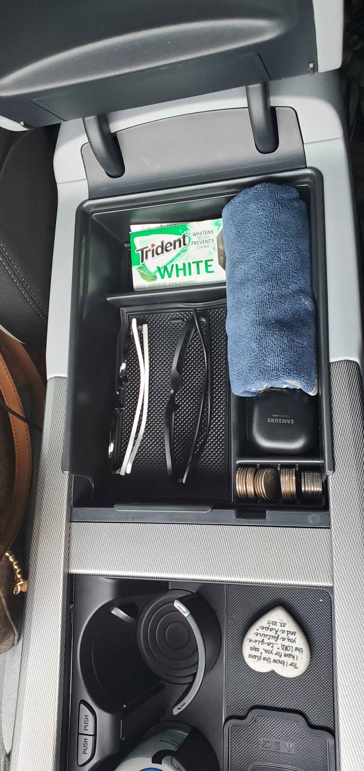 JOJOMARK Compatible with Hyundai Palisade Accessories Center Console Tray Organizer fits for 2023 2024 2025 Hyundai Palisade, Interior Storage Accessories (not for 2020-2022 Palisade) customer photo 2