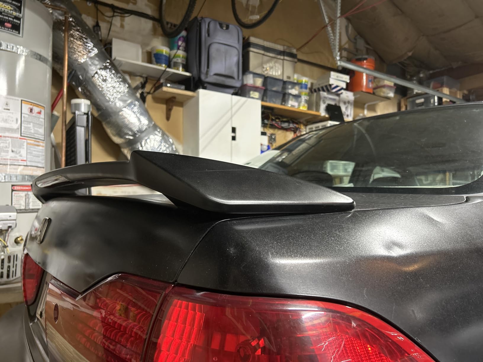 Rear Spoiler Wing for Acura Integra Hatchback 1994-2001, Trunk Lip Spoiler Wing Bolt-on Mount Rear Trunk Wing Spoiler customer photo 1