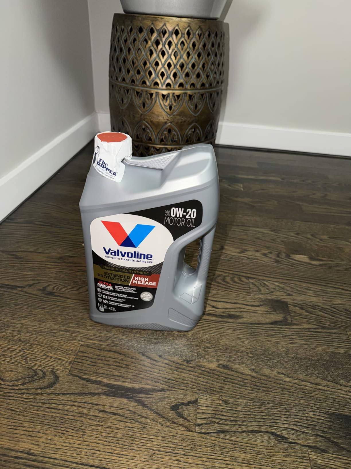 Valvoline MaxLife Extended Protection High Mileage 5W-20 Full Synthetic Motor Oil 5 Quart customer photo 1