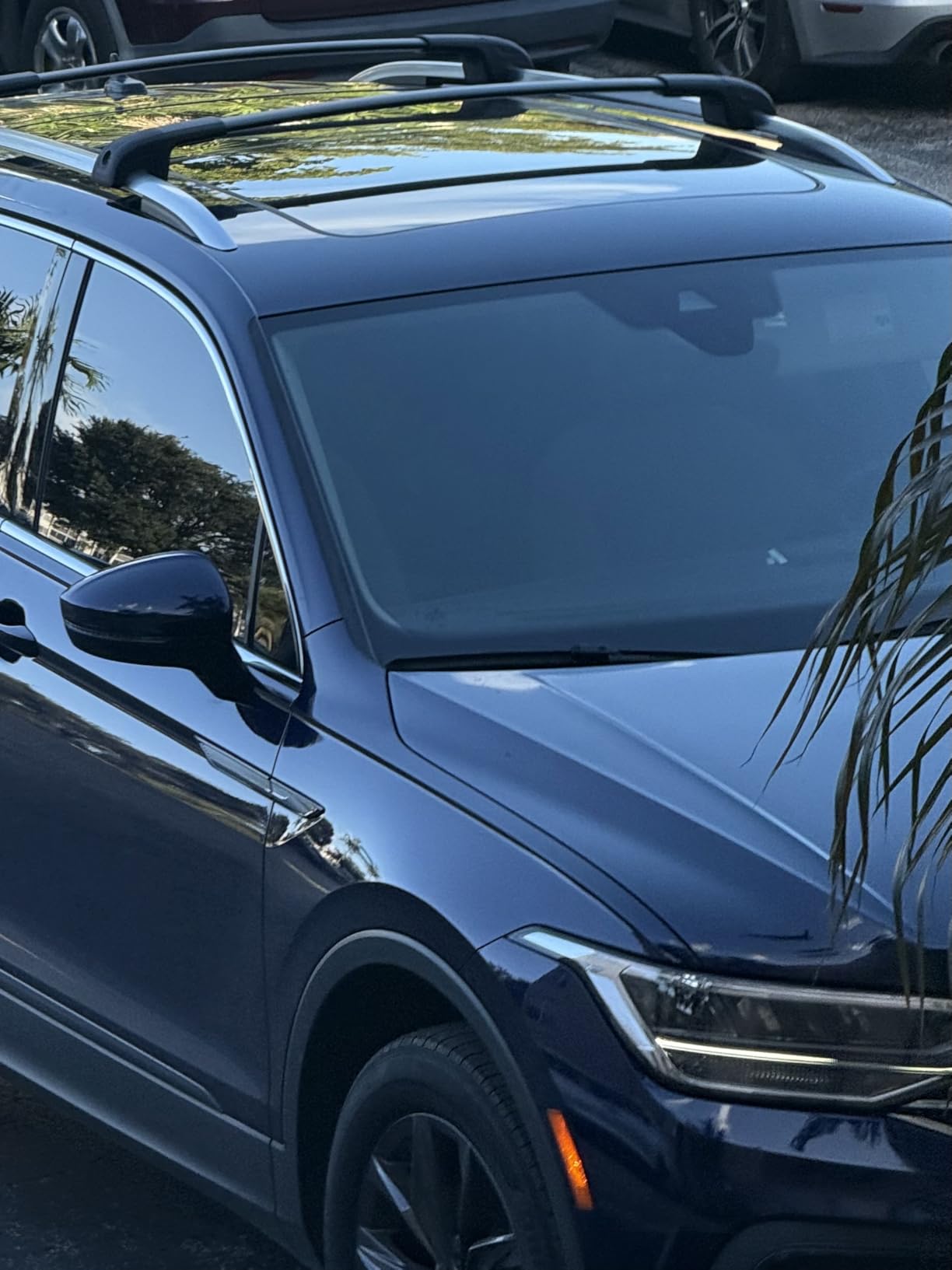 300lbs Lockable Roof Rack Cross Bar Fit for Volkswagen VW Tiguan 2018-2026 (Not for Limited) & Taos 2022-2026, Aluminum Roof Rails Crossbars for Cargo Bars Luggage Bike Kayak Rack customer photo 1