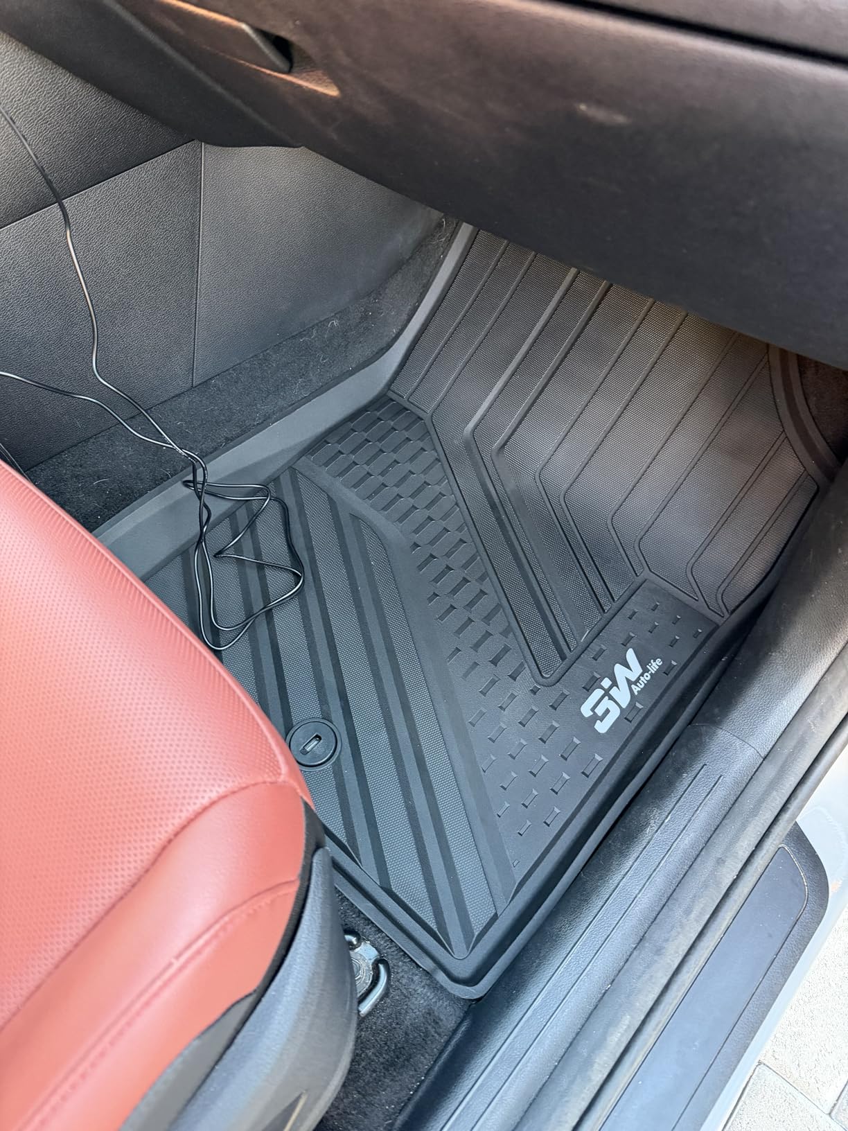 3W Floor Mats for Subaru Forester 2019-2023 2024, Custom Fit TPE All Weather Floor Liners, 1st & 2nd Row Full Set Car Accessories customer photo 1