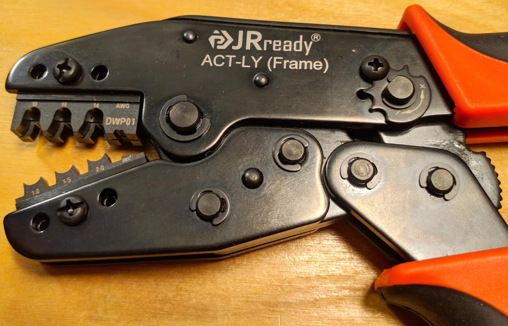 JRready ACT-LY-DWP01 Weather Pack Crimp Tool - Ratcheting One-Cycle Crimper for Delphi/Aptiv Weatherpack Stamped Terminals (20-14 AWG), OEM-Style Crimp customer photo 1