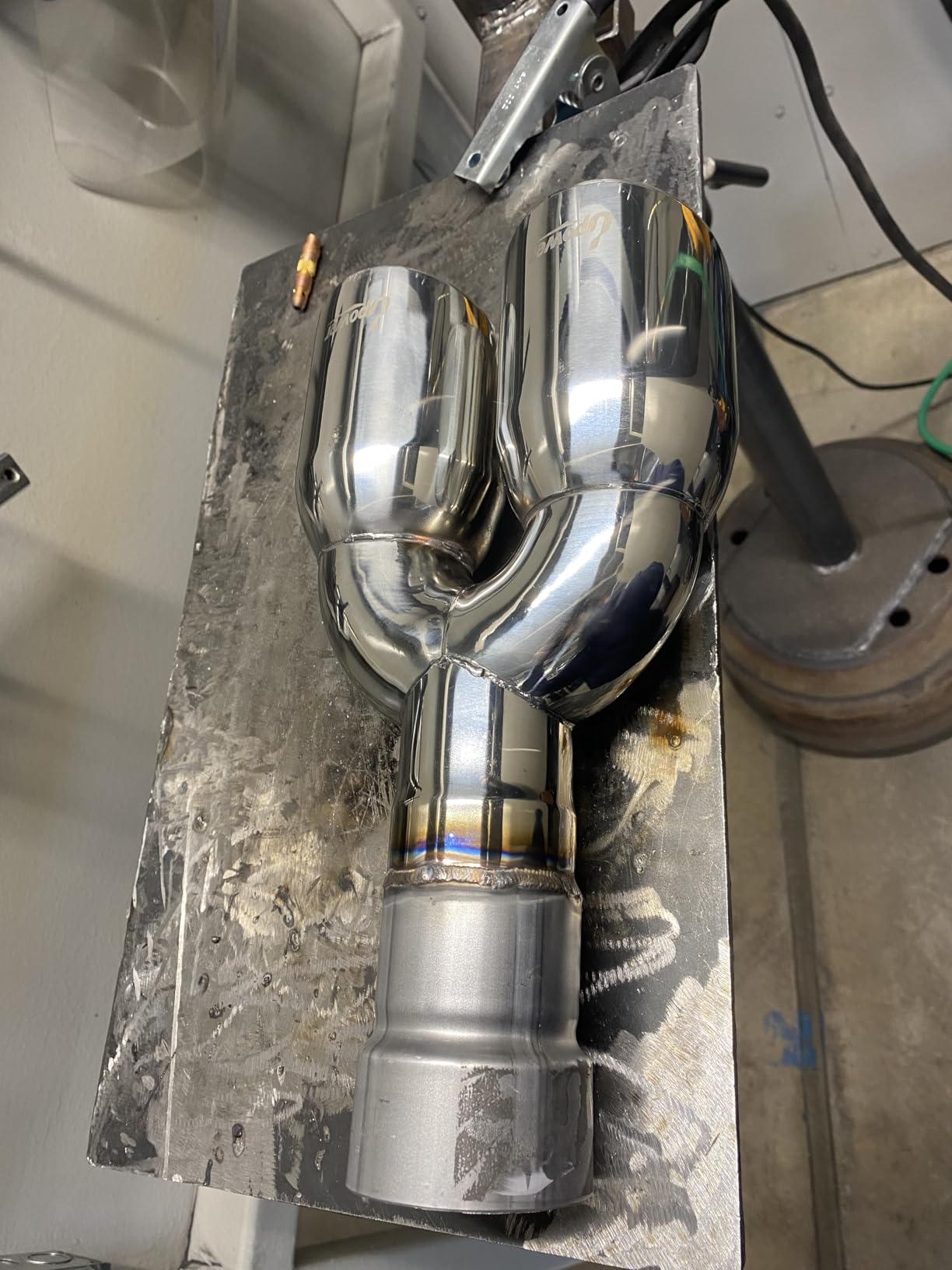 Upower 2.5 Inch Inlet 3.5