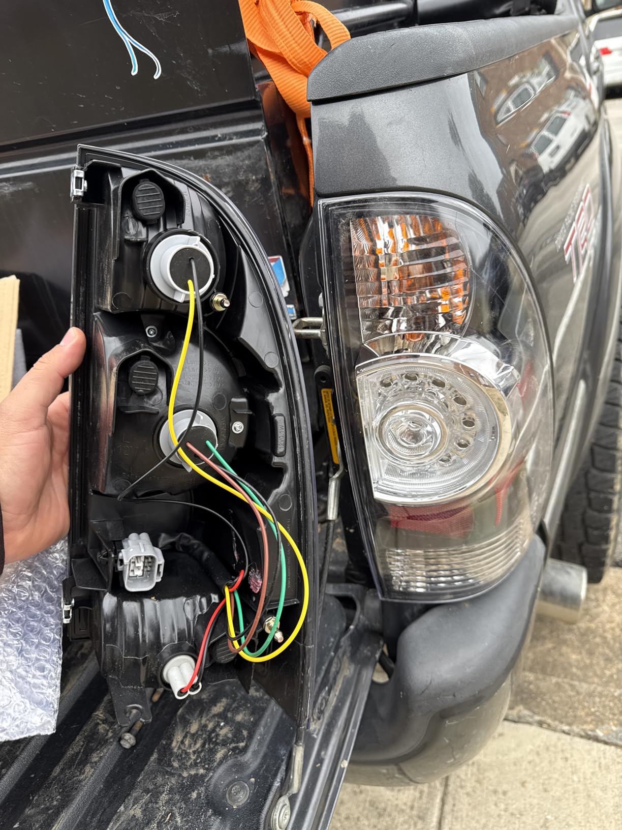 Nakuuly Tail Light Assembly Compatible With 2005-2015 Tacoma Pickup Driver and Passenger Side LED Taillights Brake Signal Assembly with Bulb and Harness customer photo 2