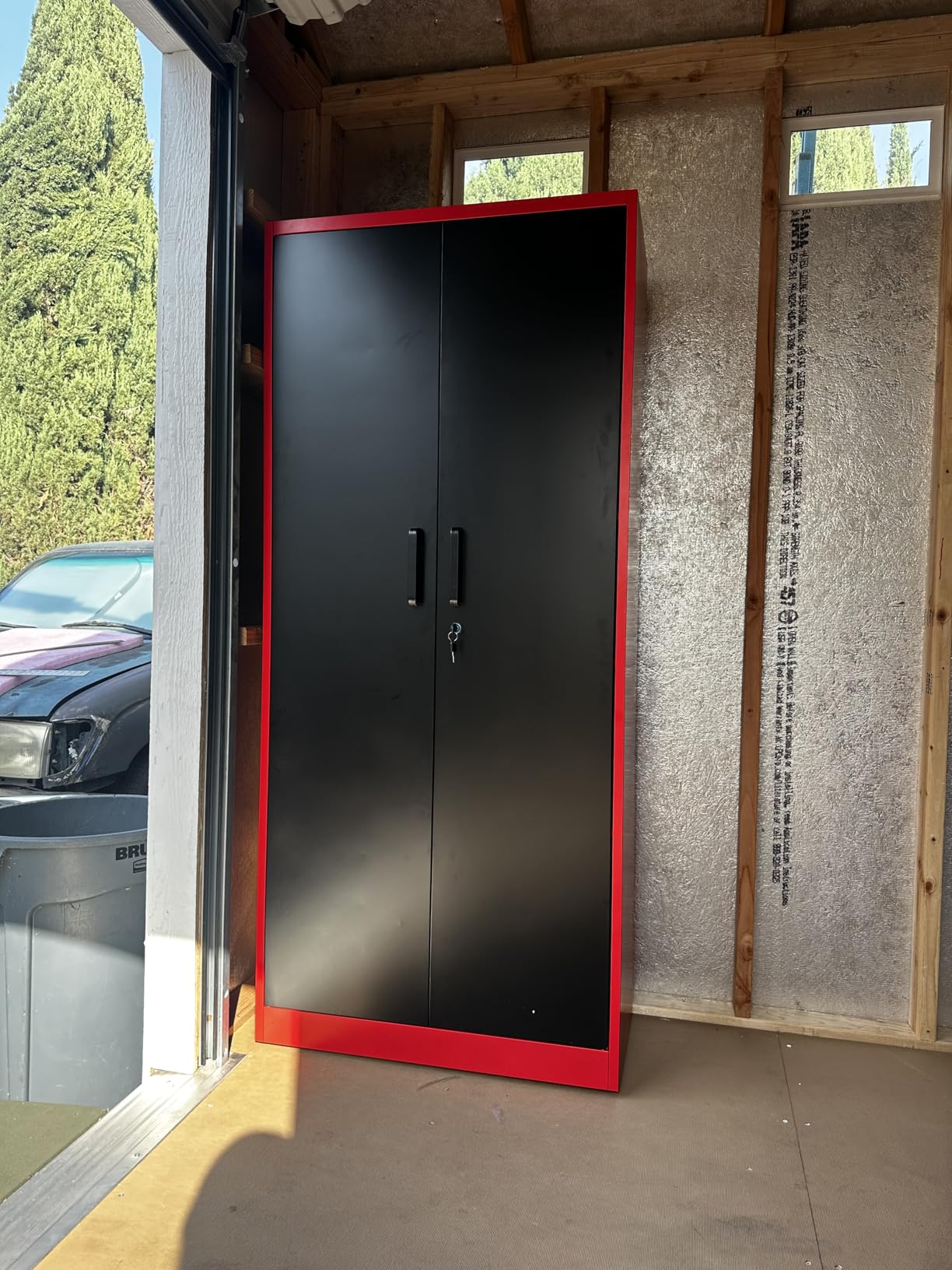 Yizosh Metal Storage Cabinet with Lock - 72