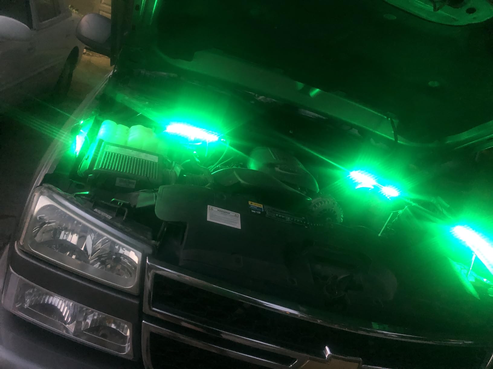 OPT7 Aura Engine Bay RGB LED Light Kit with Remote Control, 4 pc 12