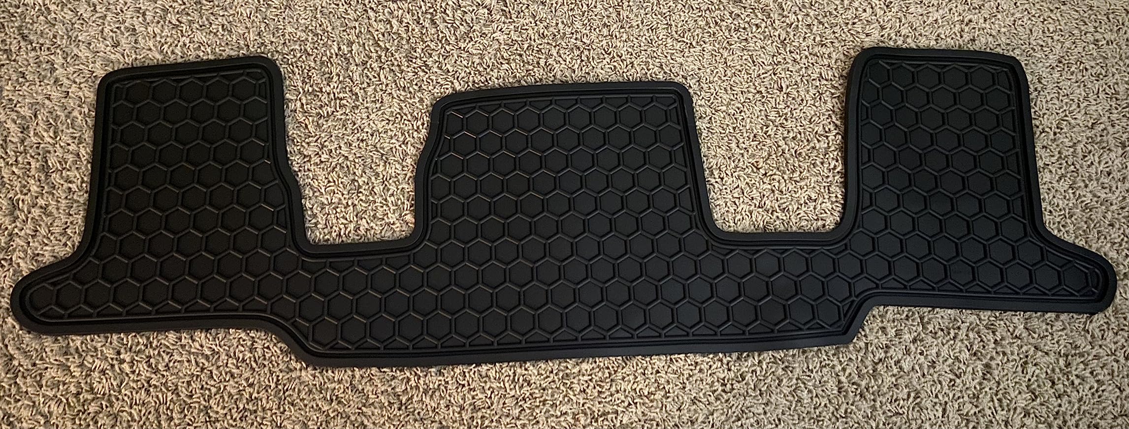 Car Floor Mats Custom Fit for Nissan Pathfinder 2022-2025(7 Passenger Models Only) Black Rubber Auto Liner Mats All Weather Protection Odorless customer photo 1