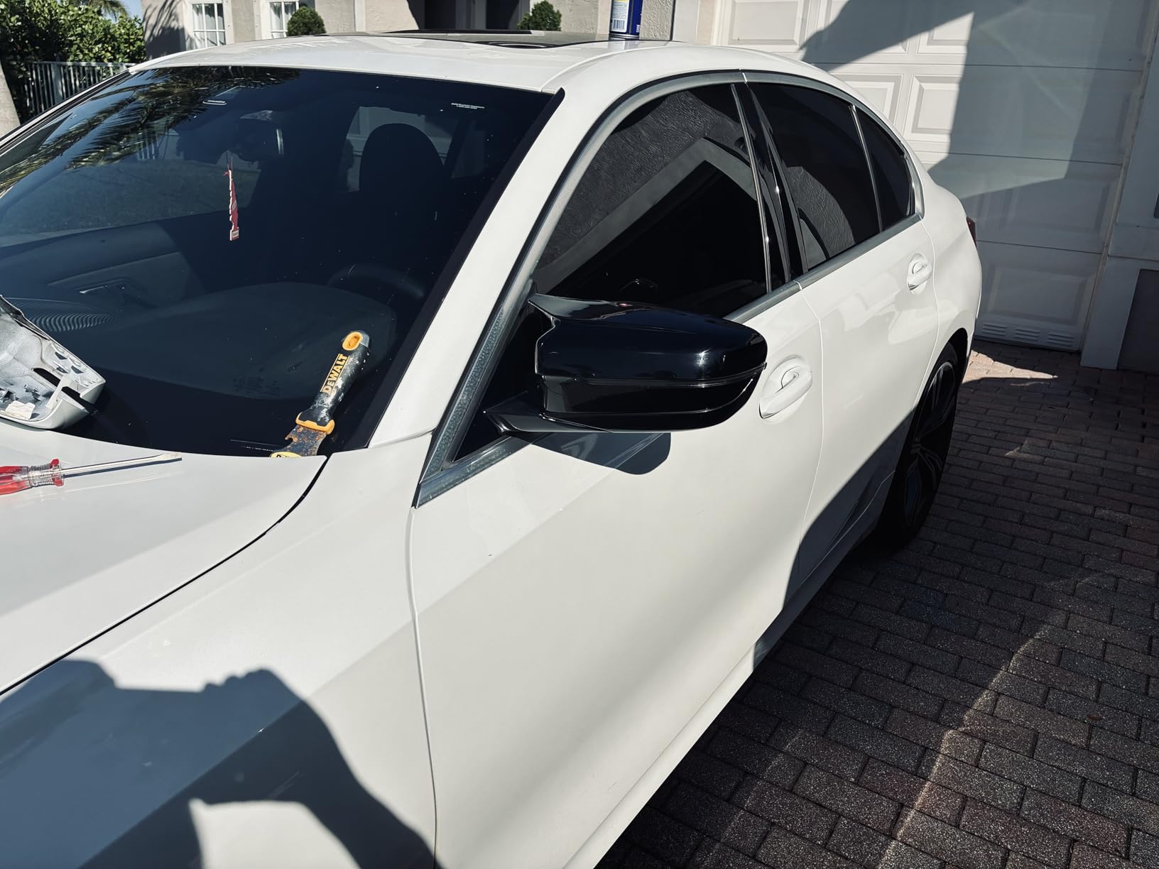 Gloss Black Car Side Mirror Cover Cap Replacement for 2017-2022 BMW 3 Series G20 320i 325i 330i 5 Series G30 525i 530i 540i Exterior M Sport Accessories Auto Tuning Body Parts & Trim, 1Pair customer photo 1