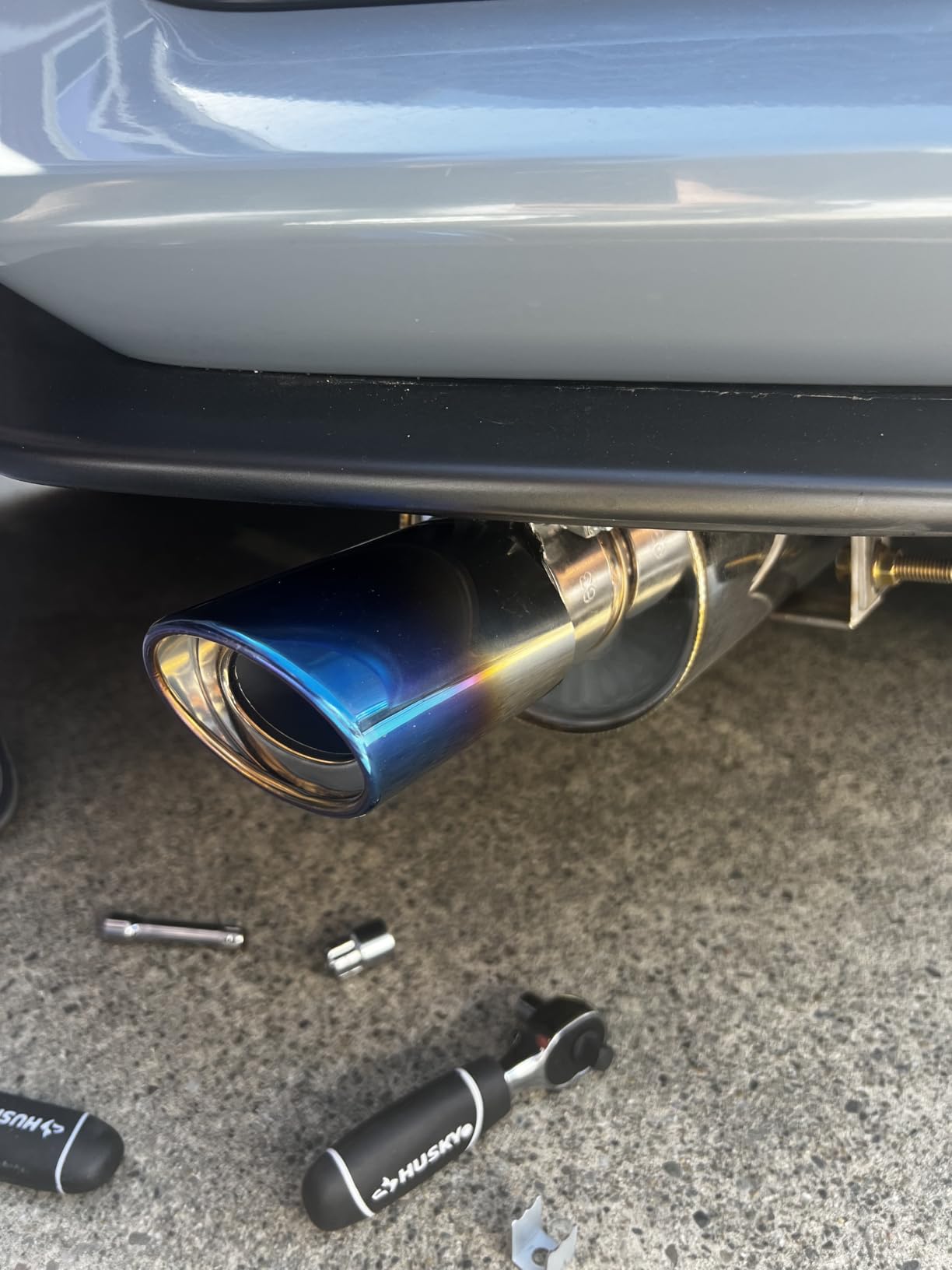 Stainless Steel Car Exhaust Tip, 2.5